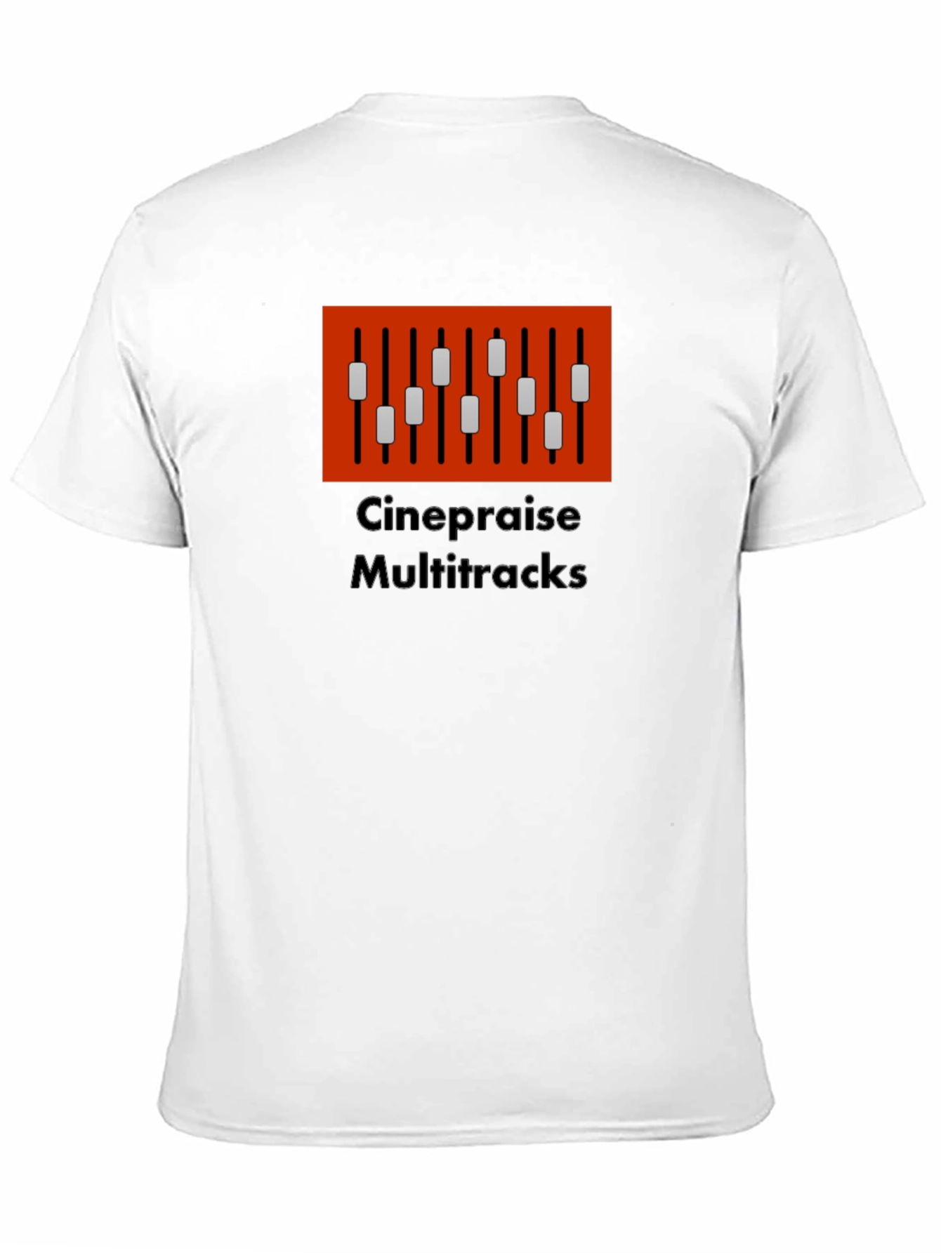 Cinepraise Multitracks Graphic T-Shirt - Musician Apparel