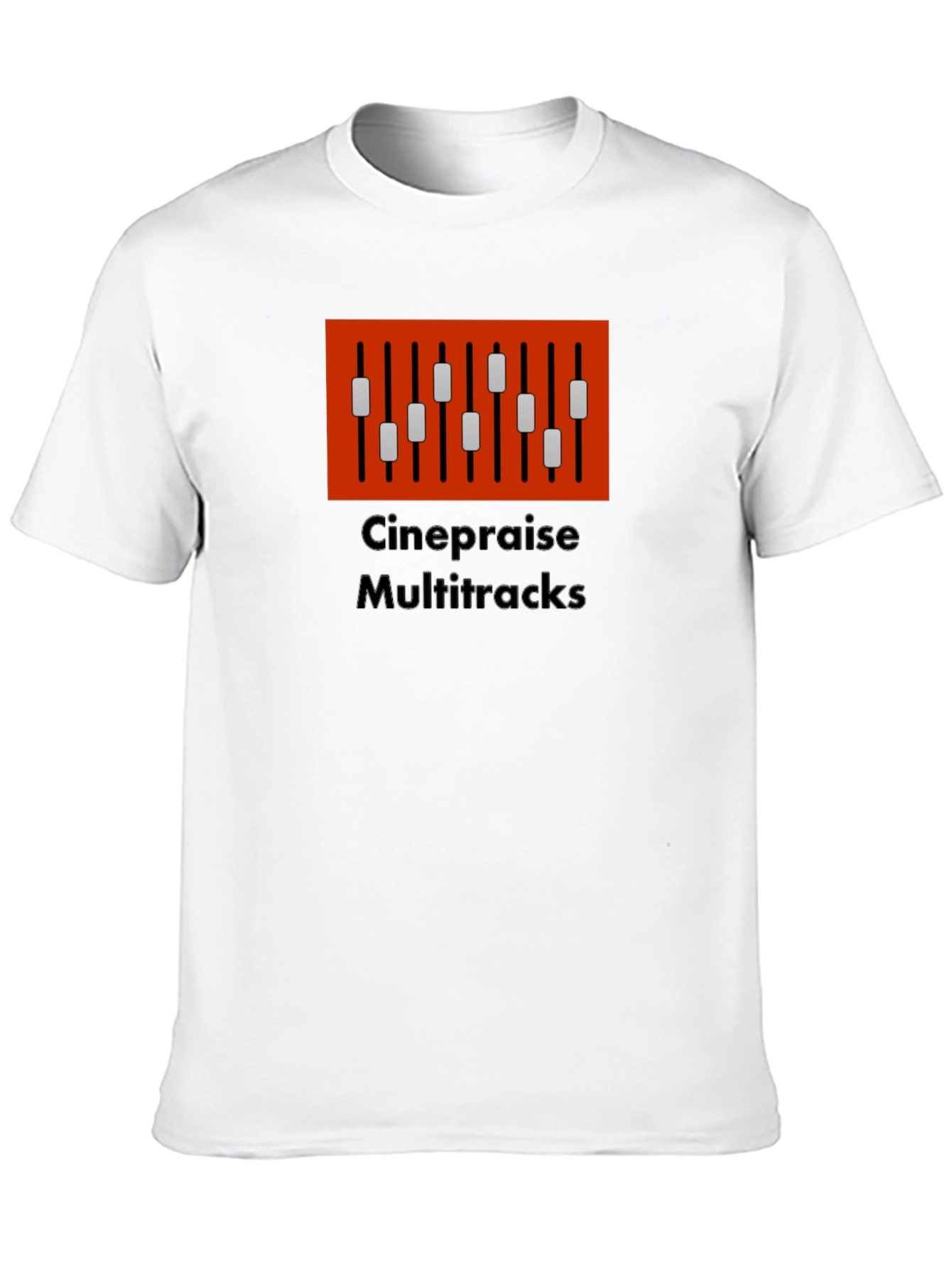 Cinepraise Multitracks Graphic T-Shirt - Musician Apparel
