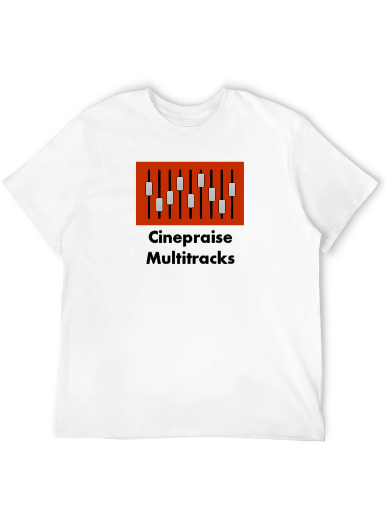 Cinepraise Multitracks Graphic T-Shirt - Musician Apparel