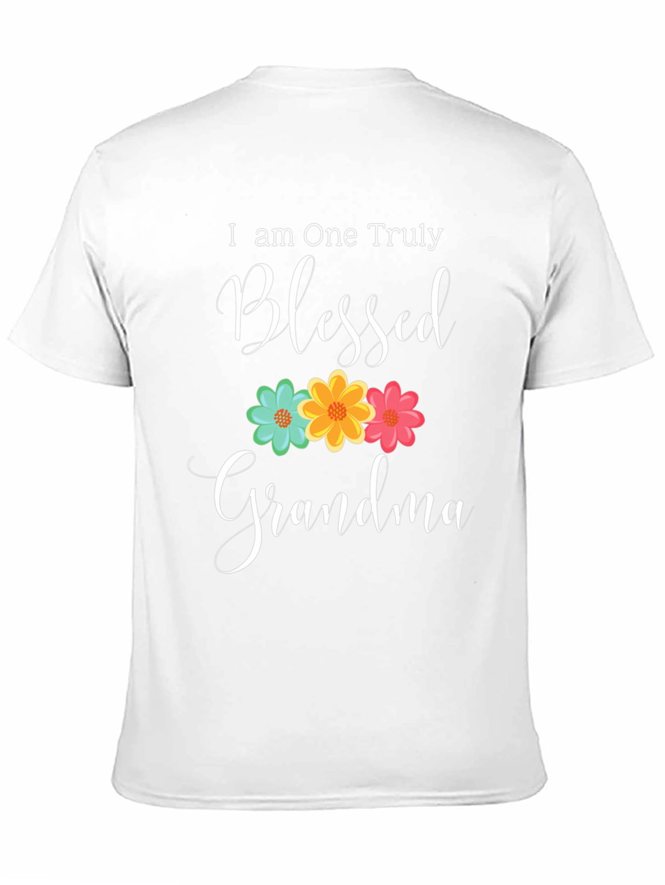 Blessed Grandma Floral Graphic Tee