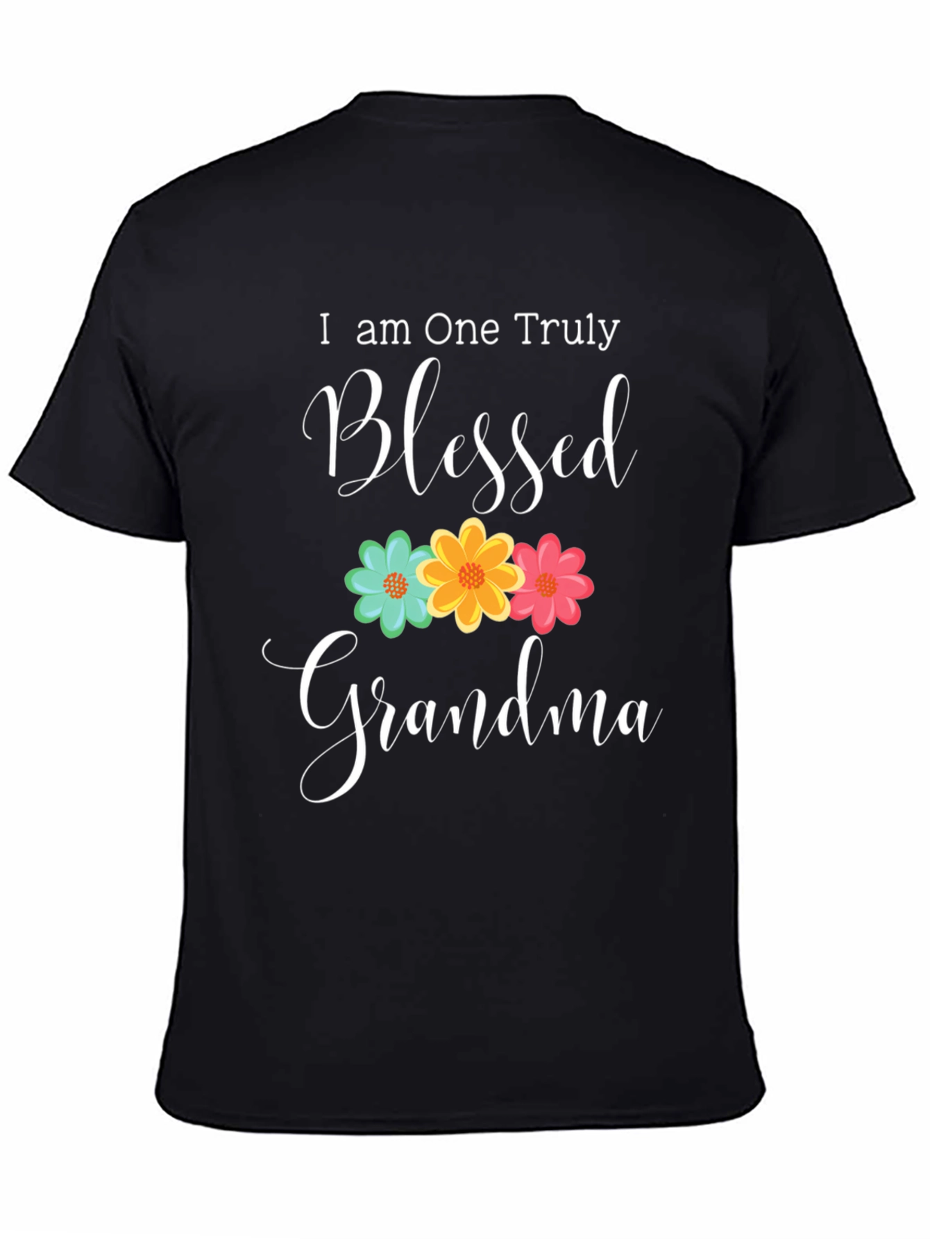 Blessed Grandma Floral Graphic Tee