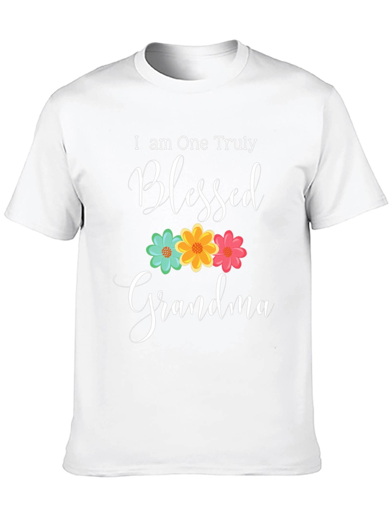 Blessed Grandma Floral Graphic Tee