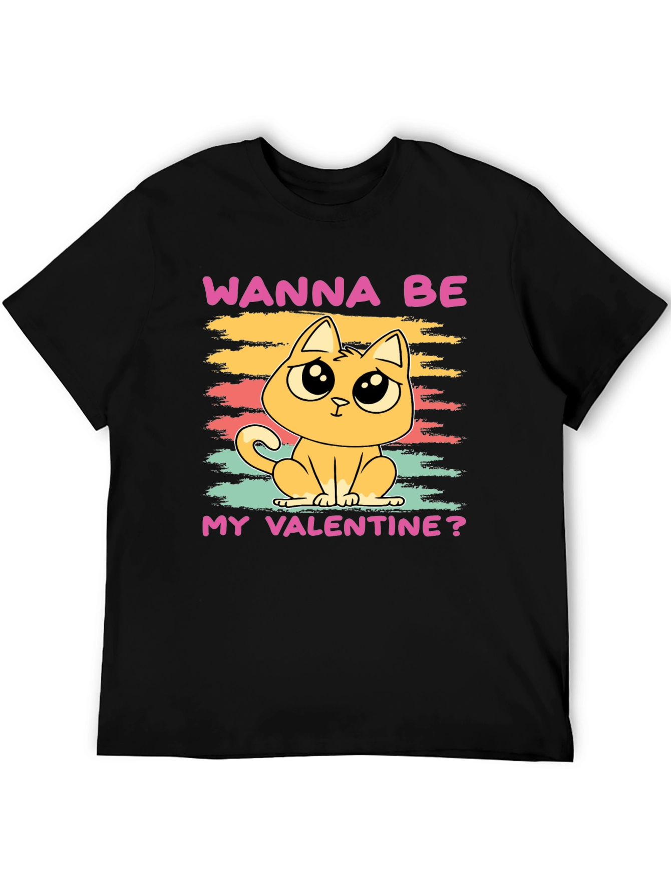 Wanna Be My Valentine? Cat T-Shirt