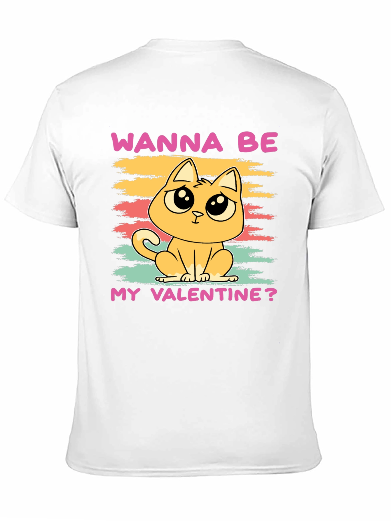 Wanna Be My Valentine? Cat T-Shirt
