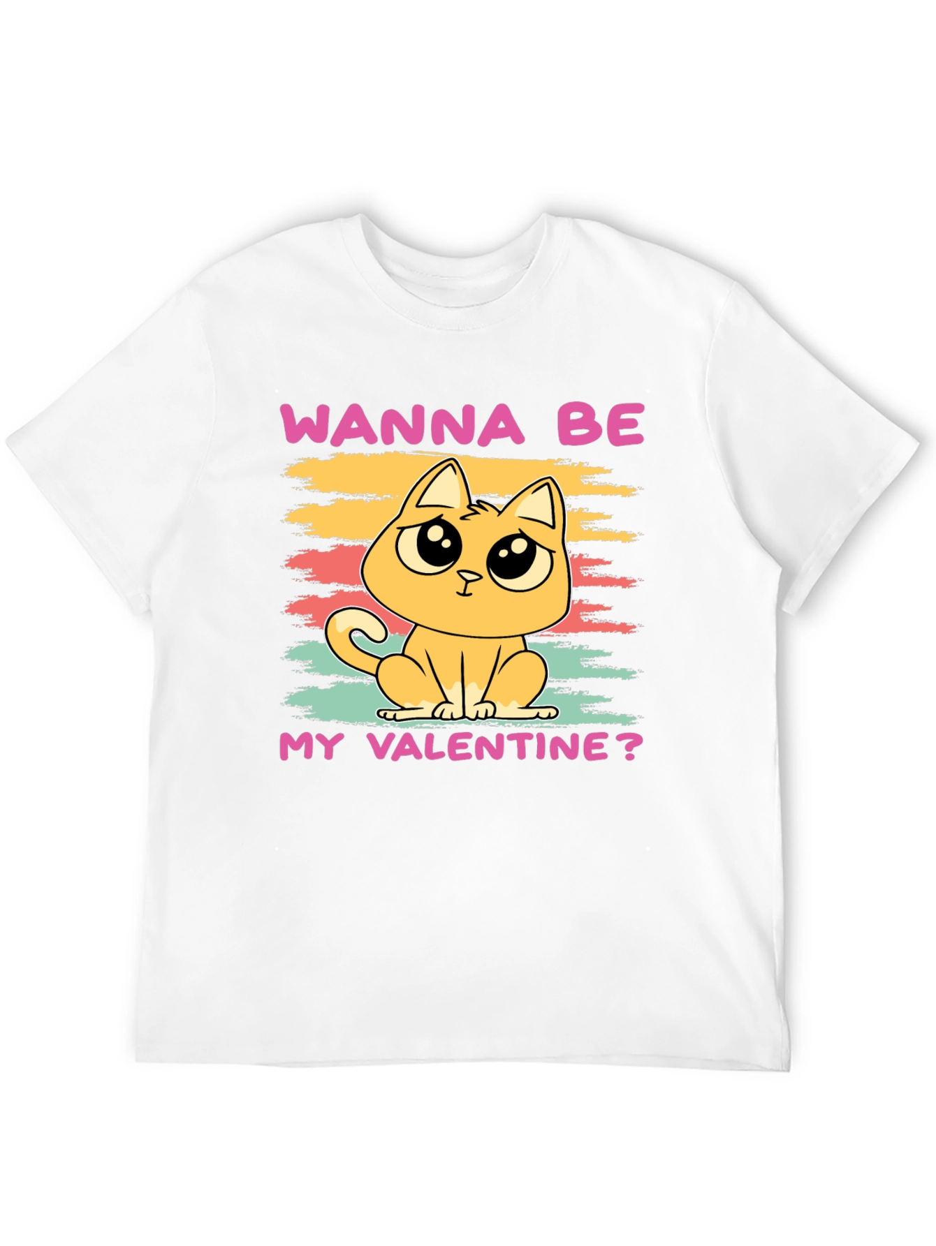 Wanna Be My Valentine? Cat T-Shirt
