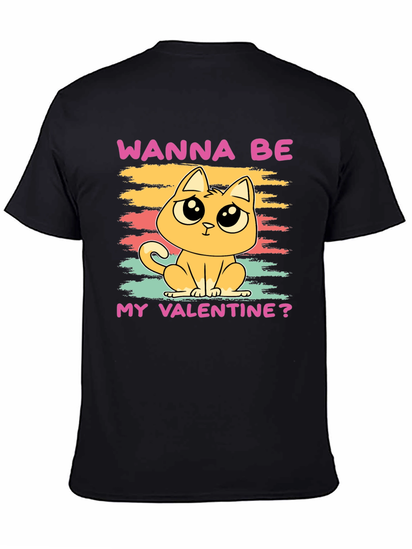 Wanna Be My Valentine? Cat T-Shirt