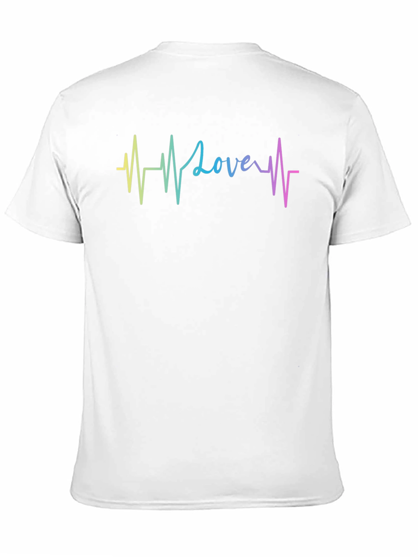 Love Heartbeat Graphic Tee - Stylish Unisex T-Shirt