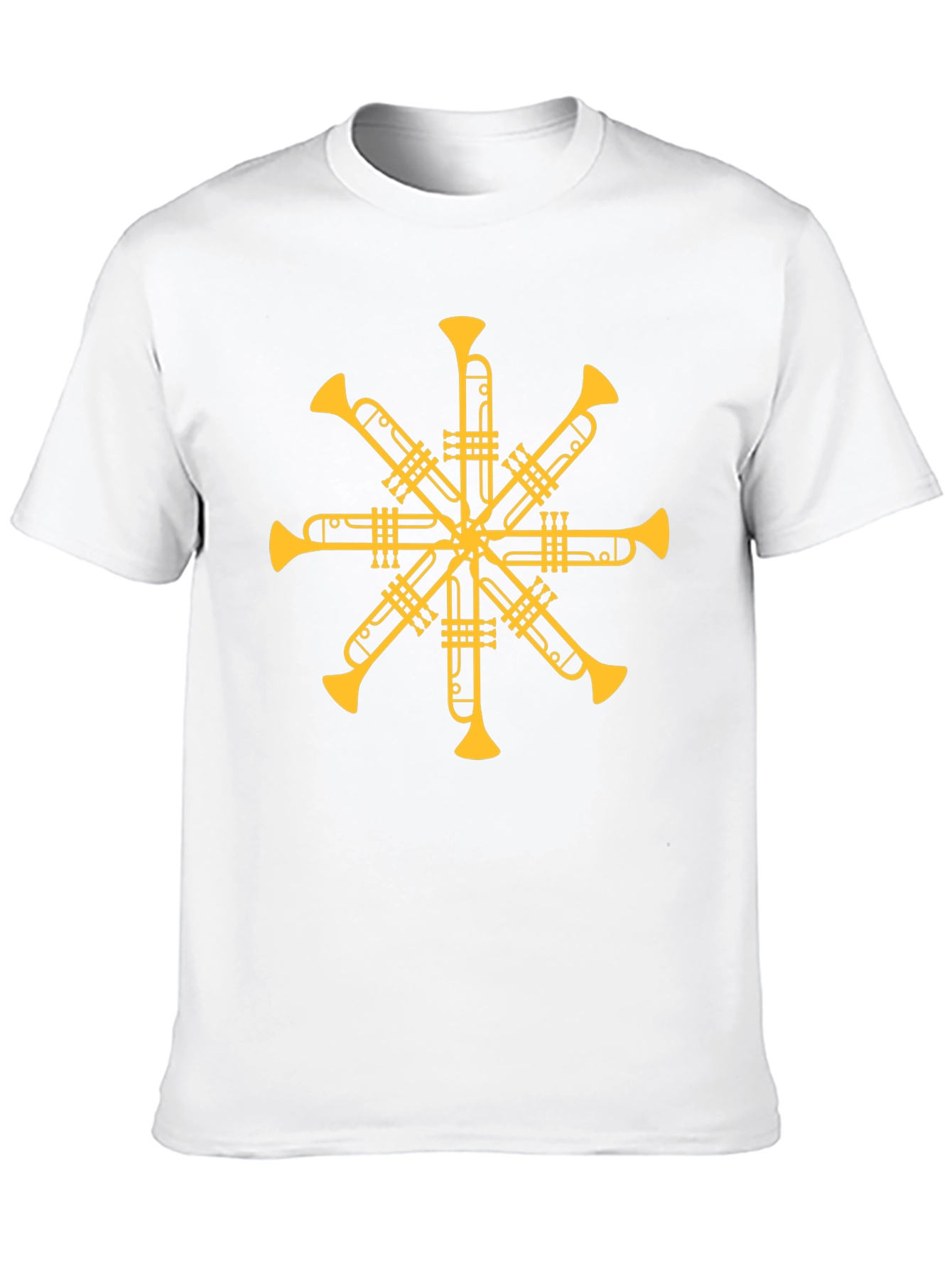 Trumpet Starburst T-Shirt - Musician Graphic Tee