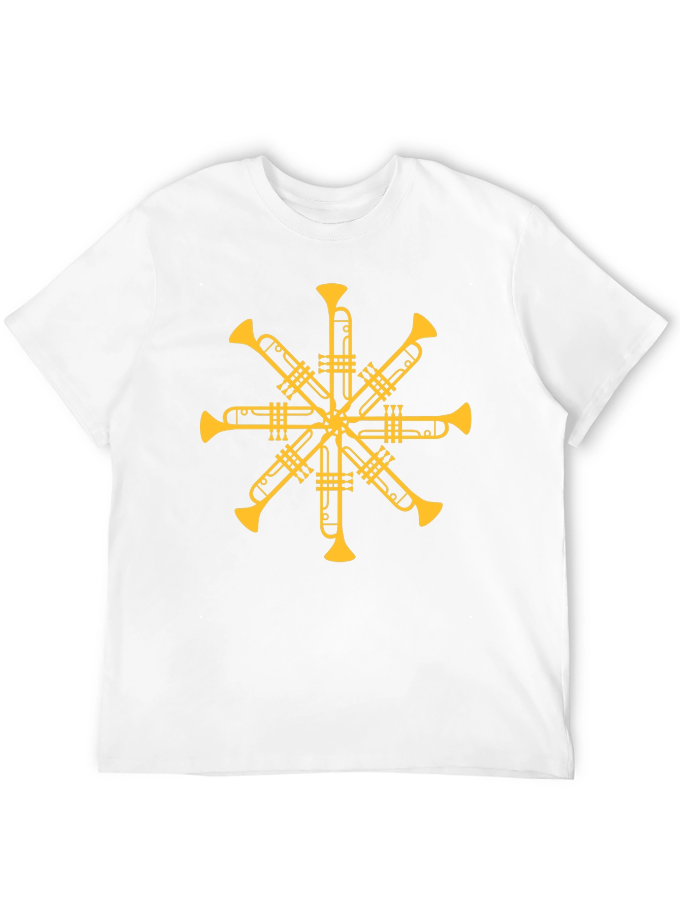 Trumpet Starburst T-Shirt - Musician Graphic Tee