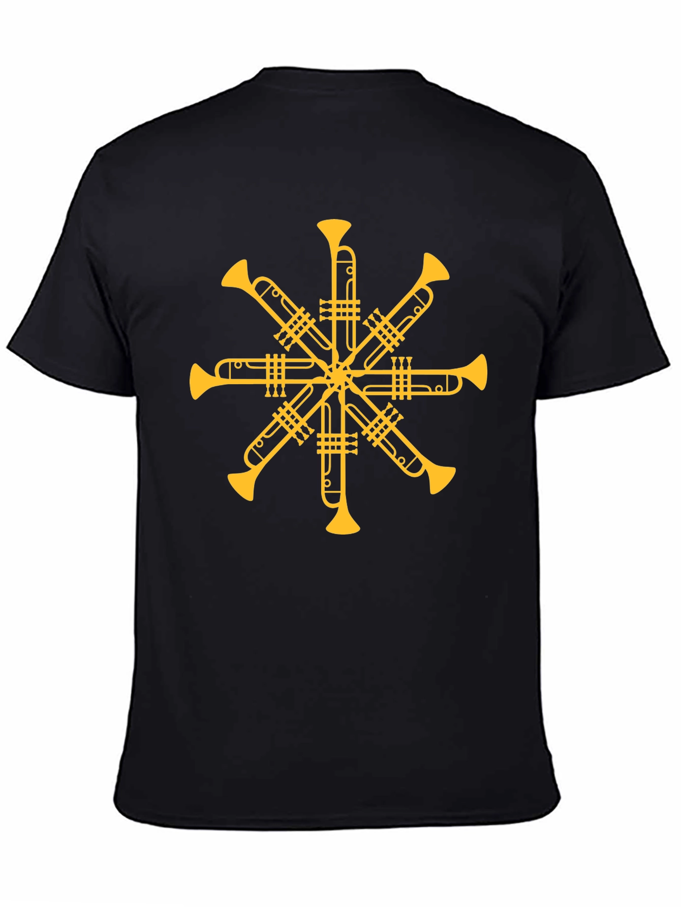 Trumpet Starburst T-Shirt - Musician Graphic Tee
