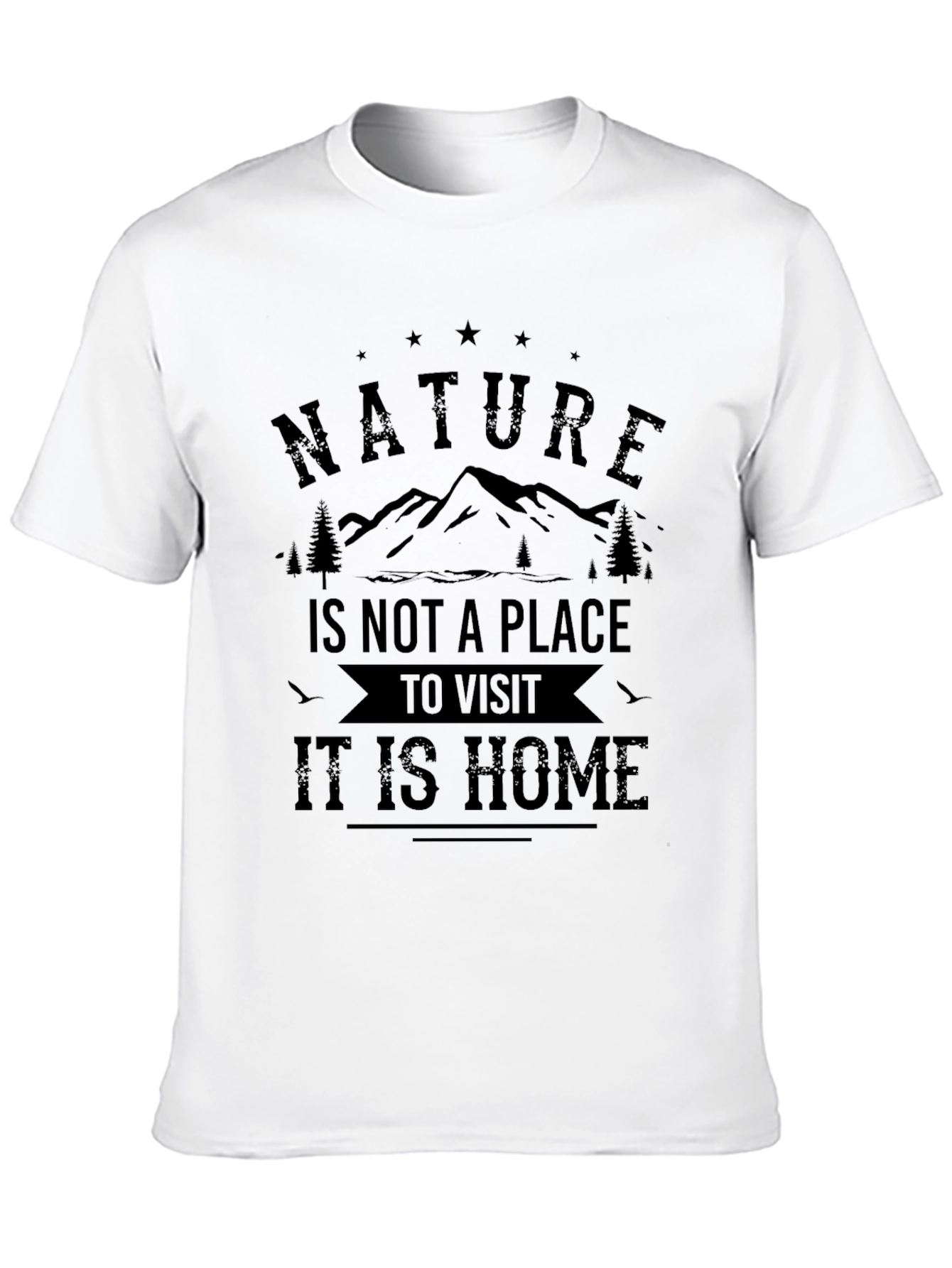 Nature is Home Graphic T-Shirt