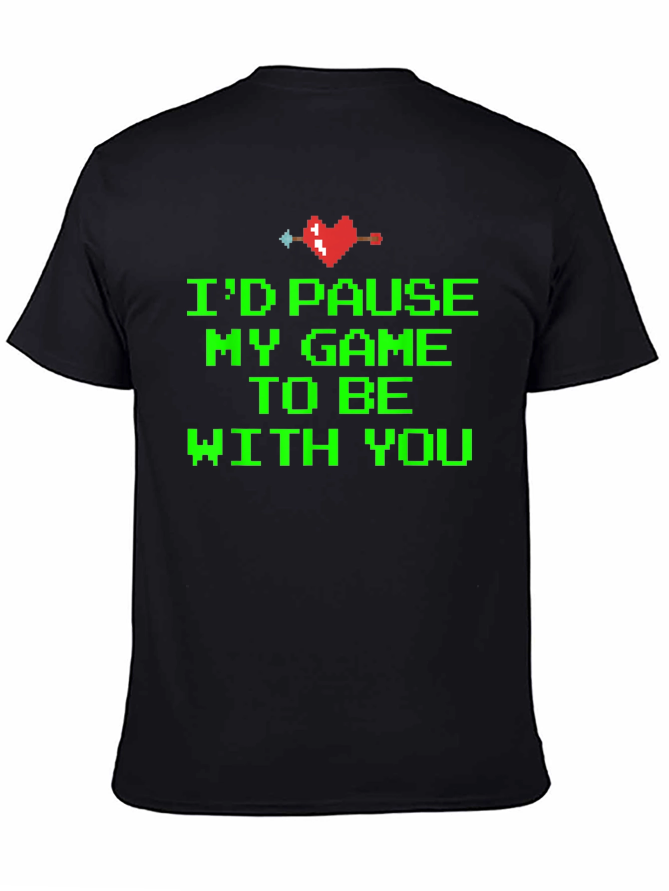 Gamer Love T-Shirt - Id Pause My Game