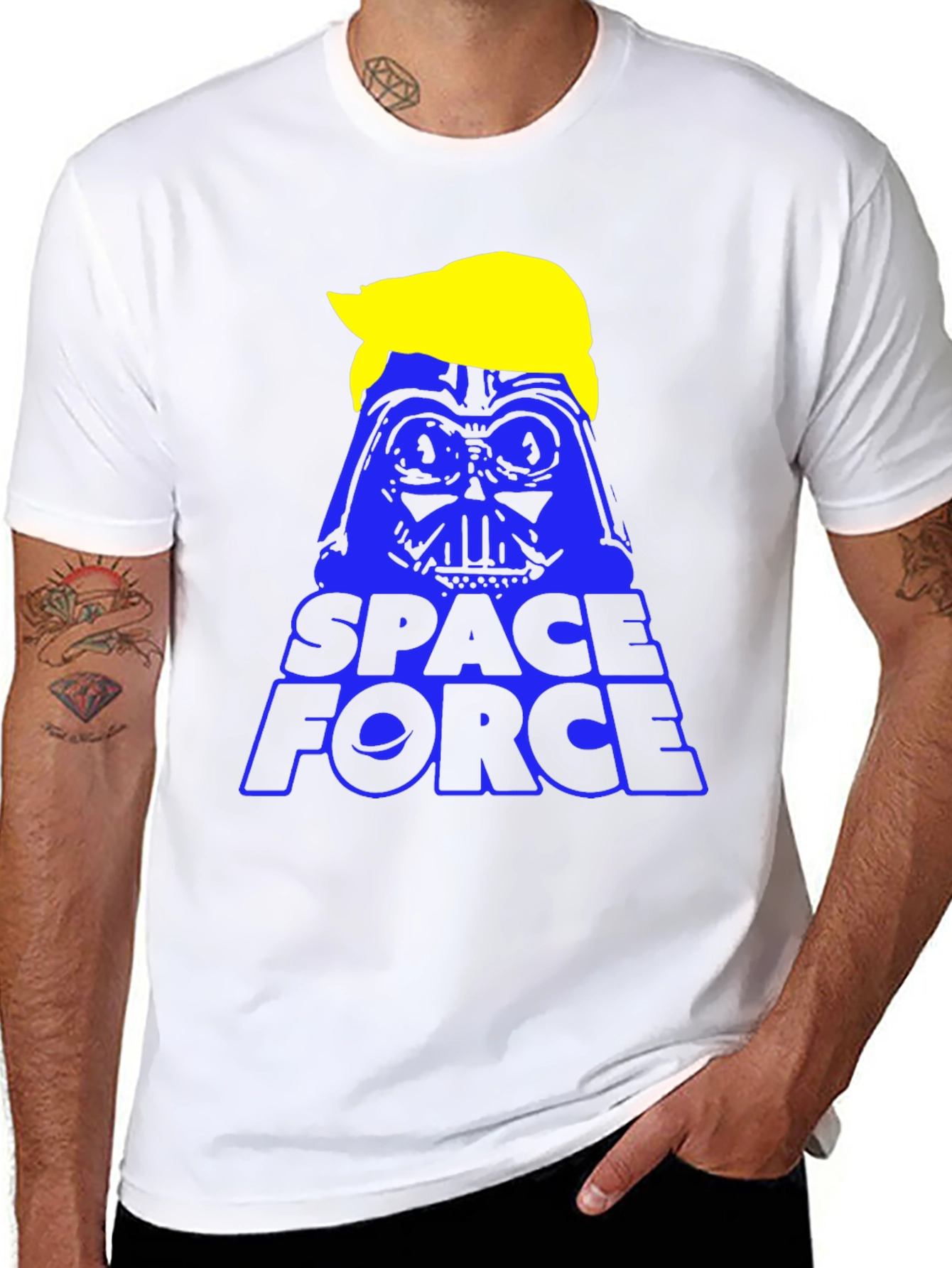 Space Force Darth Vader Trump T-Shirt