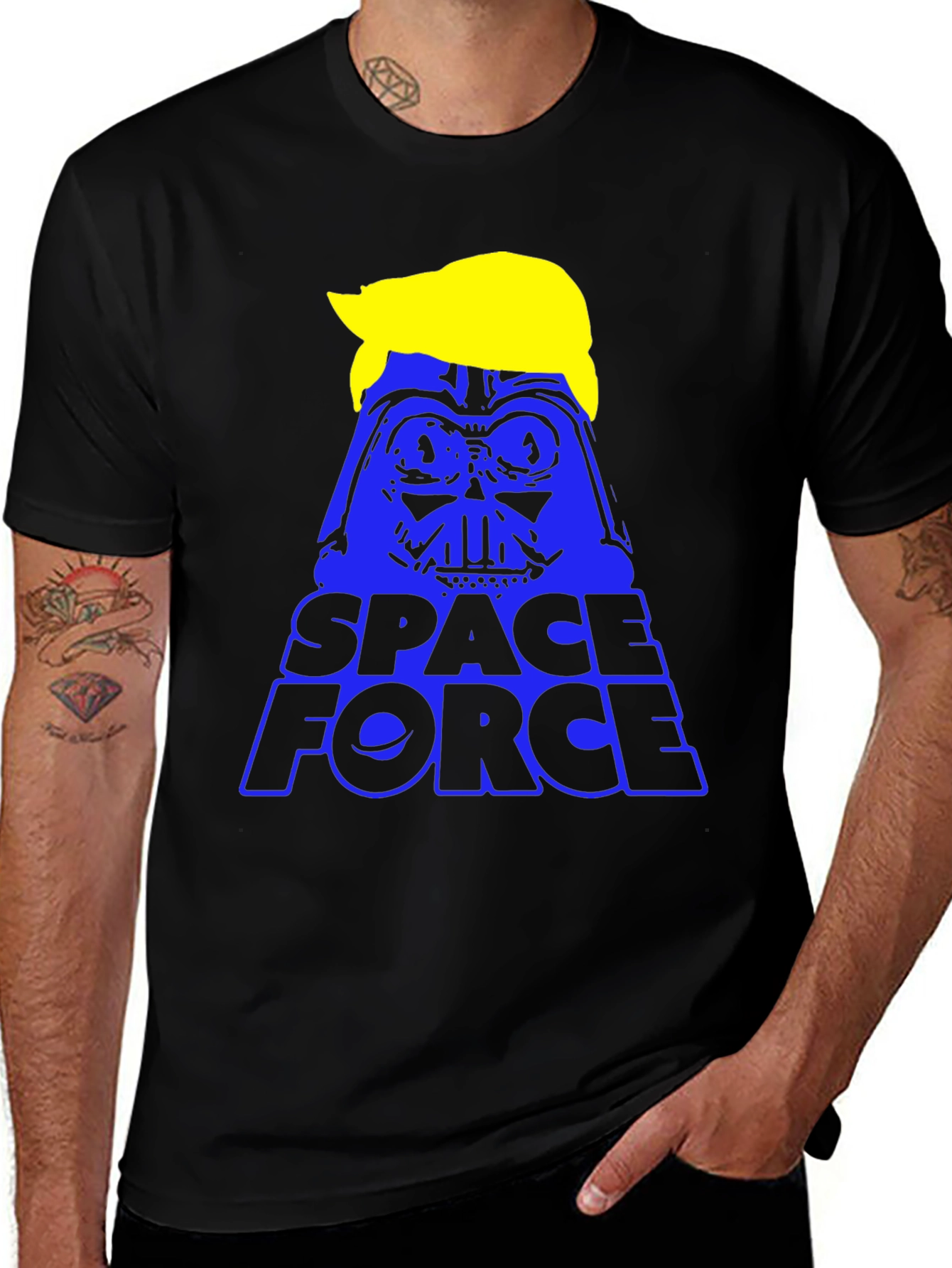 Space Force Darth Vader Trump T-Shirt