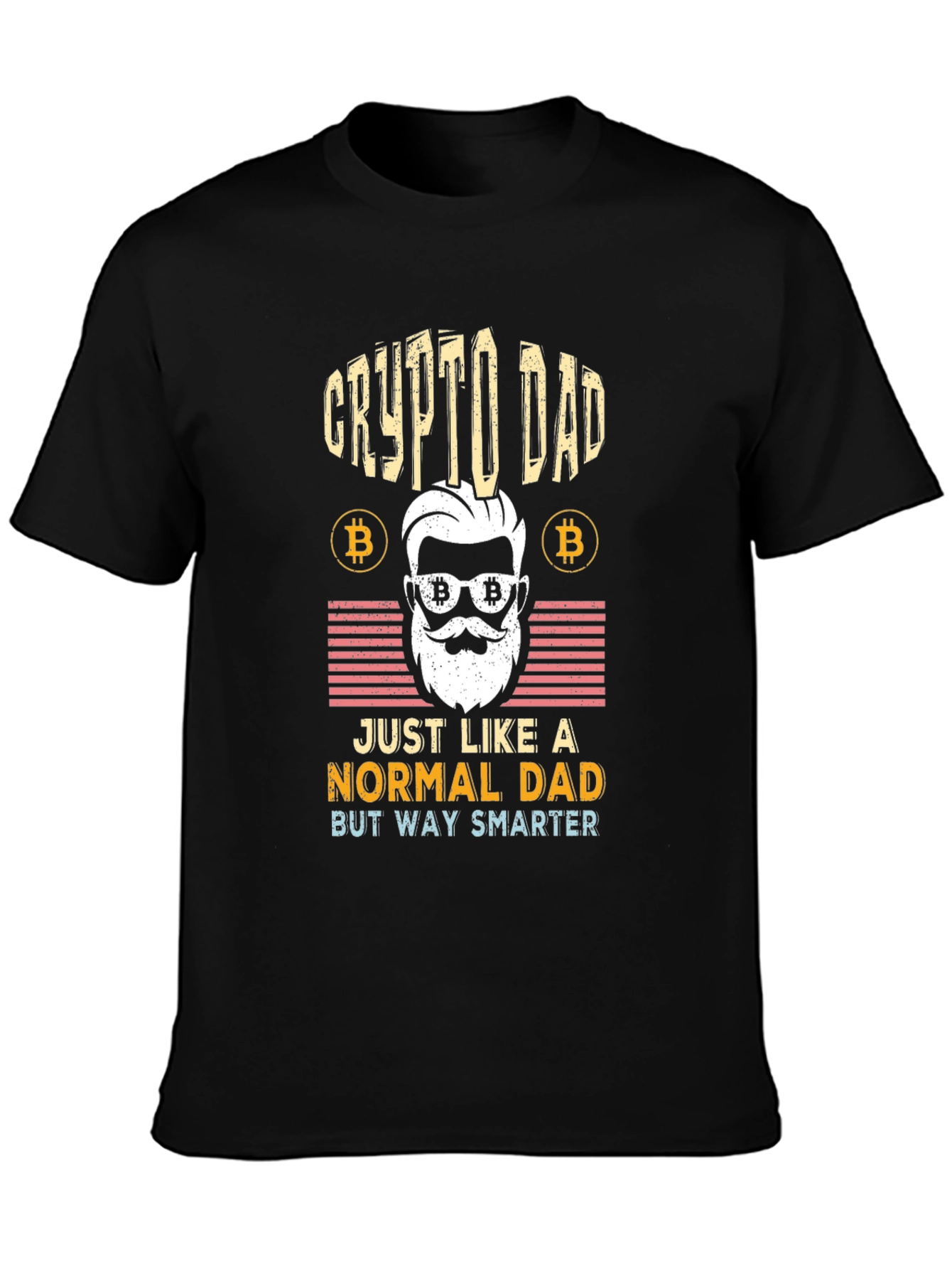 Crypto Dad Graphic T-Shirt - Way Smarter Tee