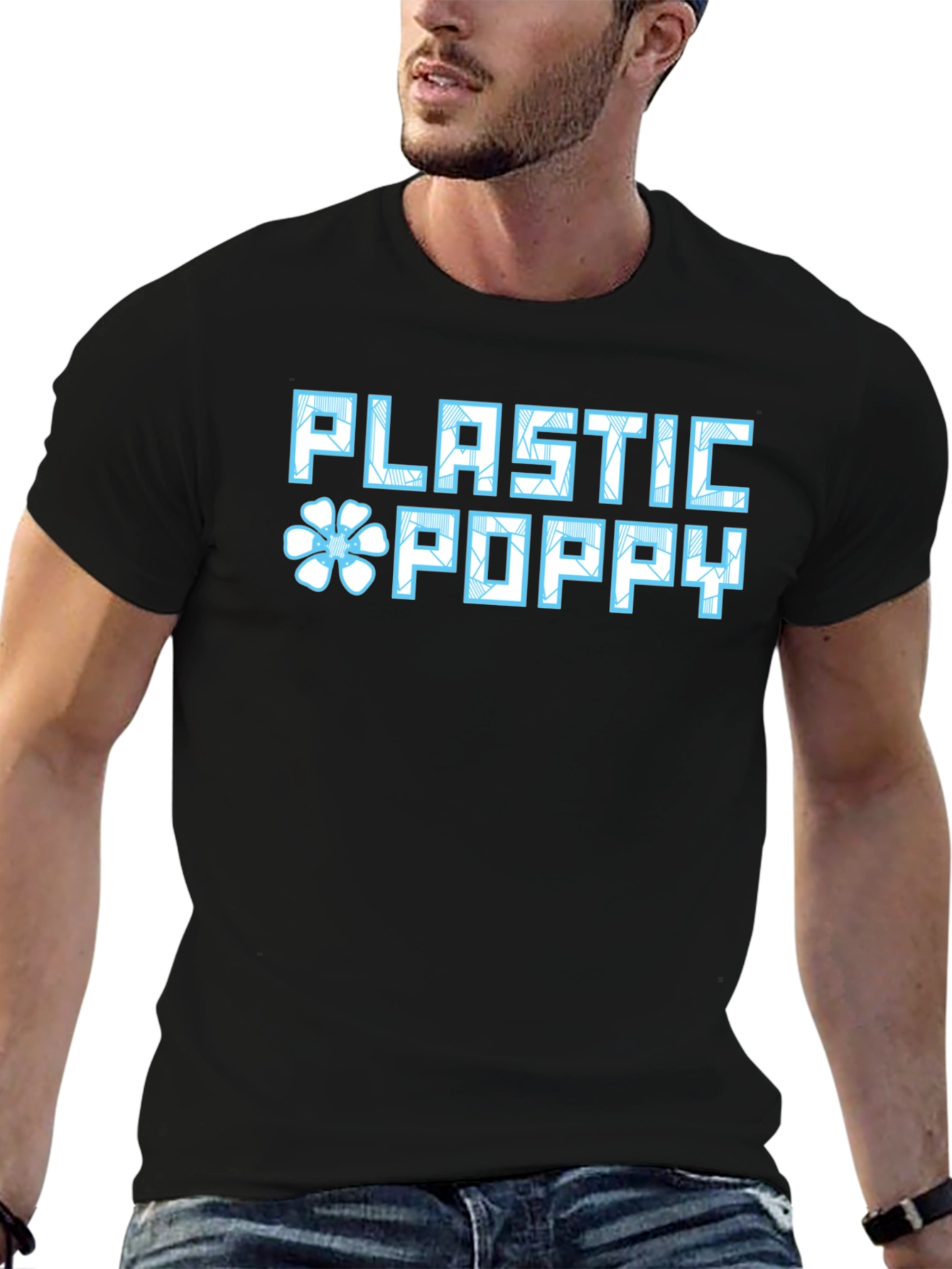 Plastic Poppy Graphic Print T-Shirt