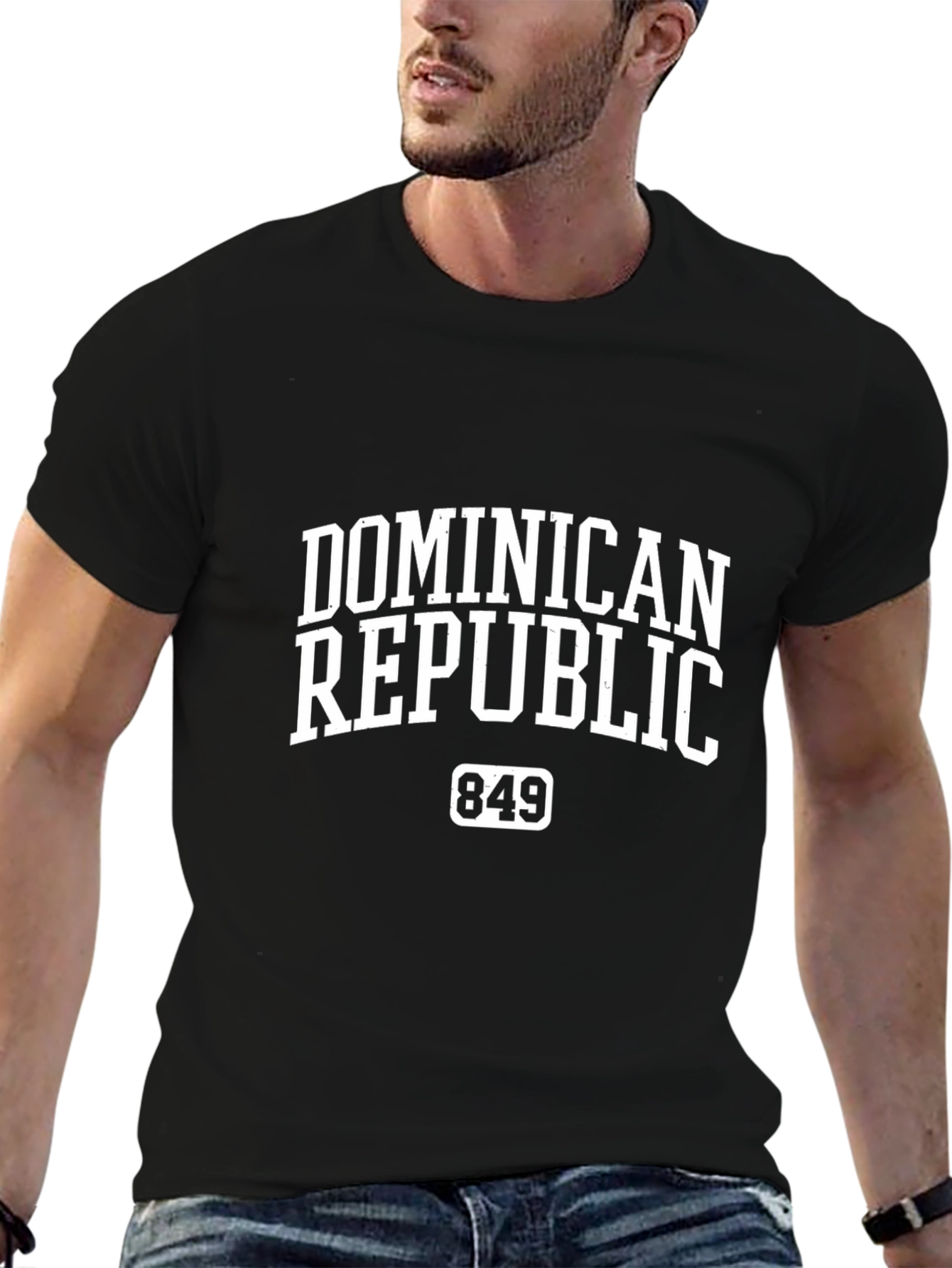 Dominican Republic 849 Black T-Shirt