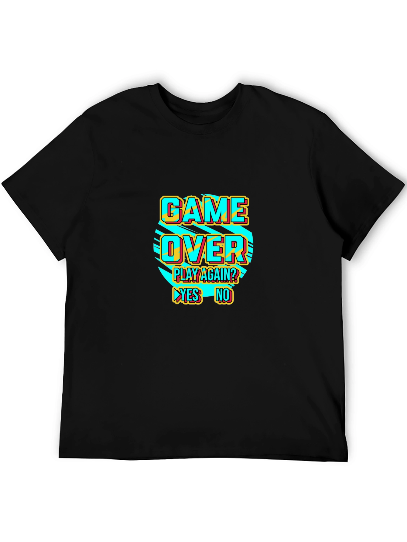 Game Over Play Again? Graphic T-Shirt
