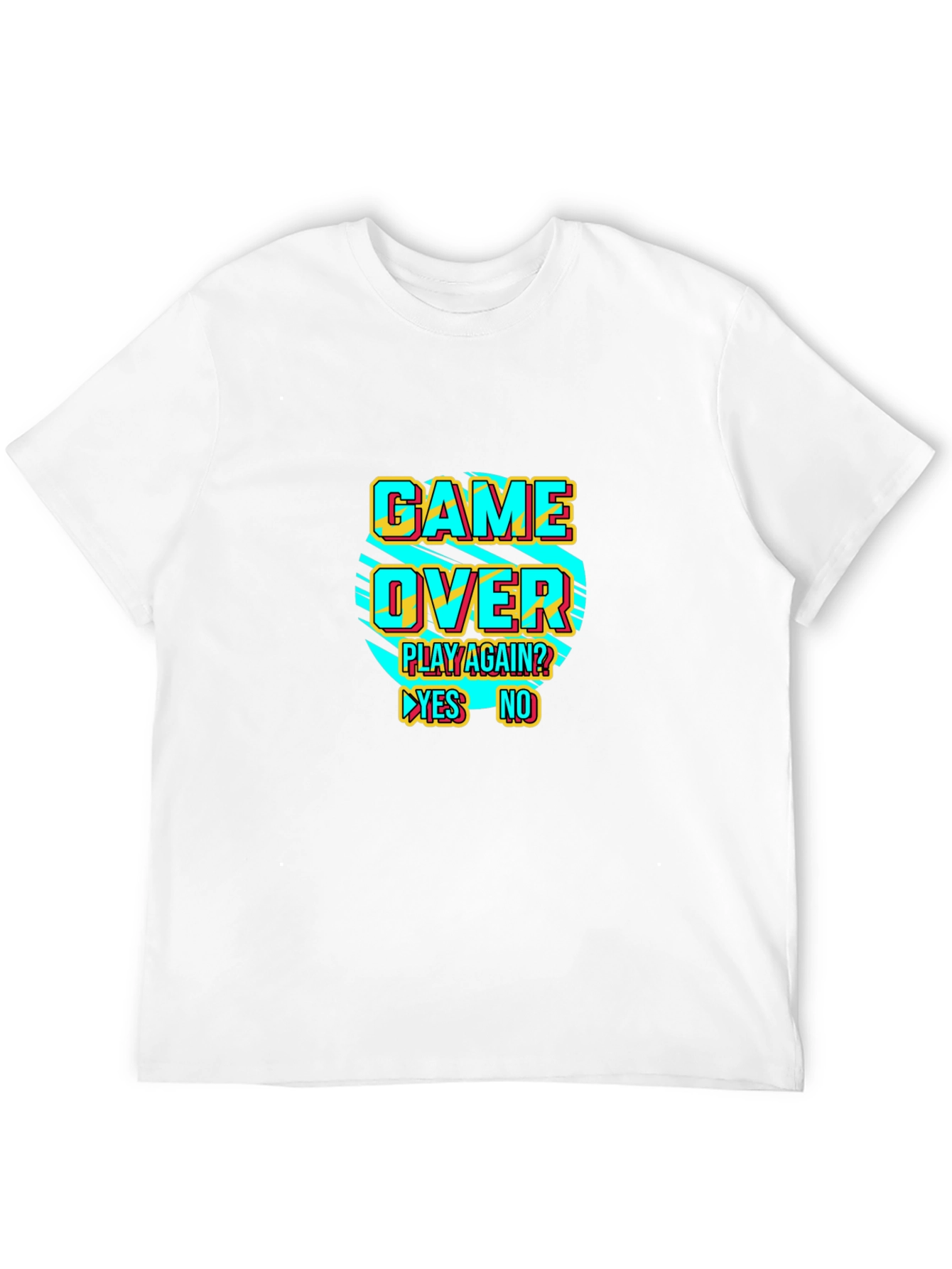 Game Over Play Again? Graphic T-Shirt