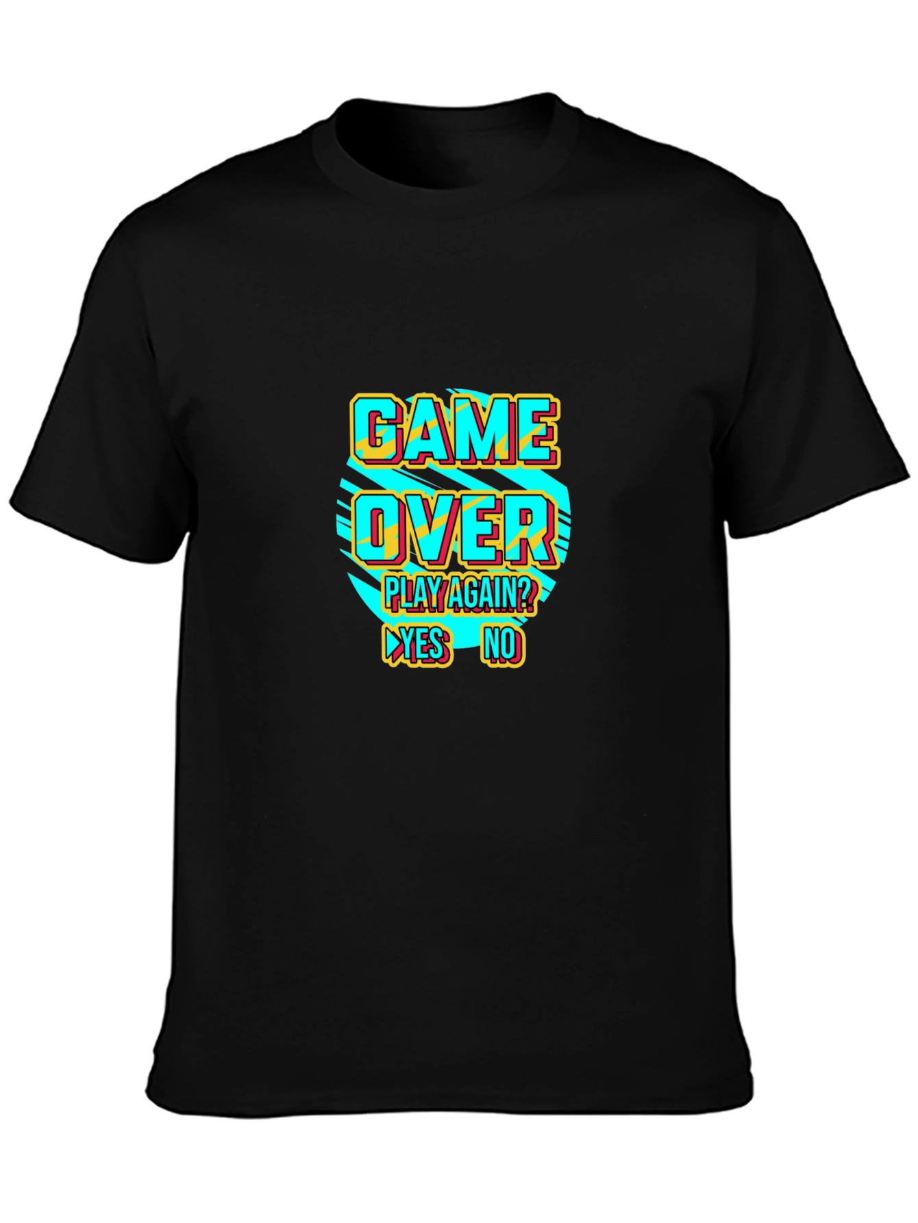 Game Over Play Again? Graphic T-Shirt