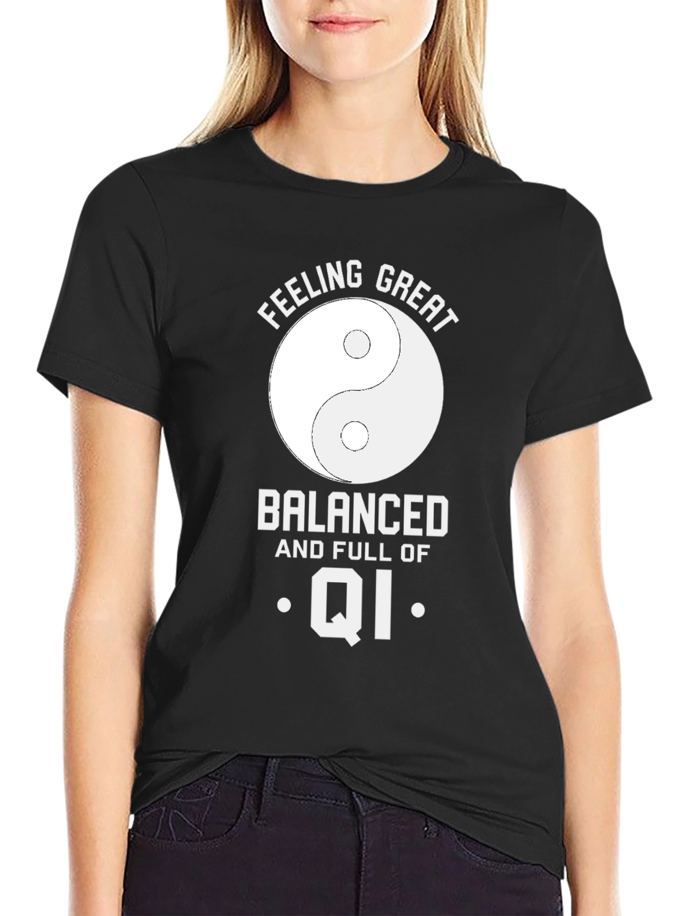 Feeling Great Balanced Qi Yin Yang T-Shirt