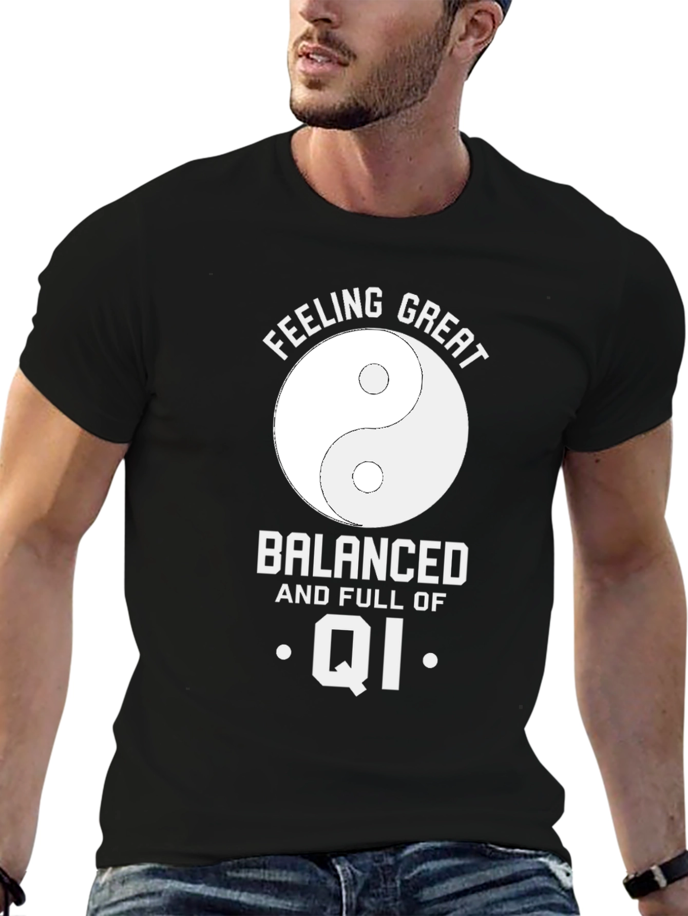 Feeling Great Balanced Qi Yin Yang T-Shirt