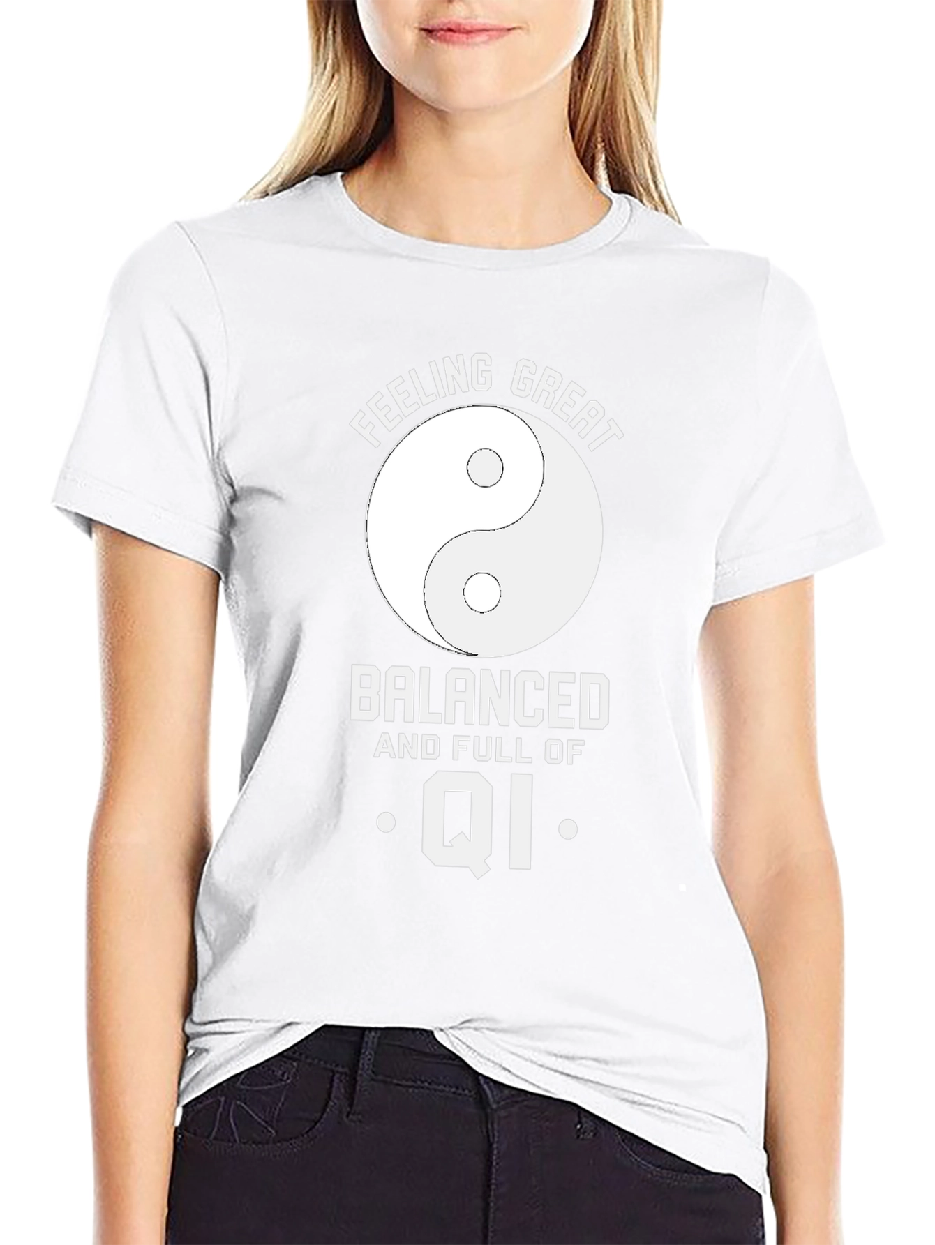 Feeling Great Balanced Qi Yin Yang T-Shirt