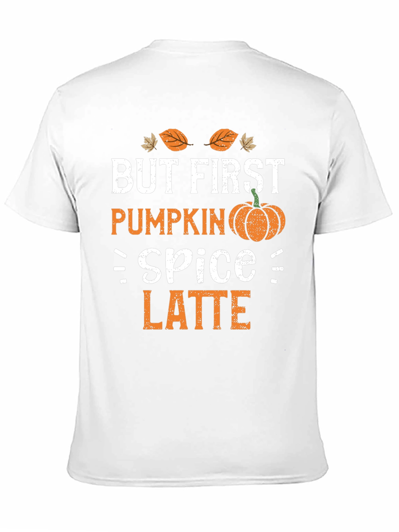But First Pumpkin Spice Latte Black T-Shirt