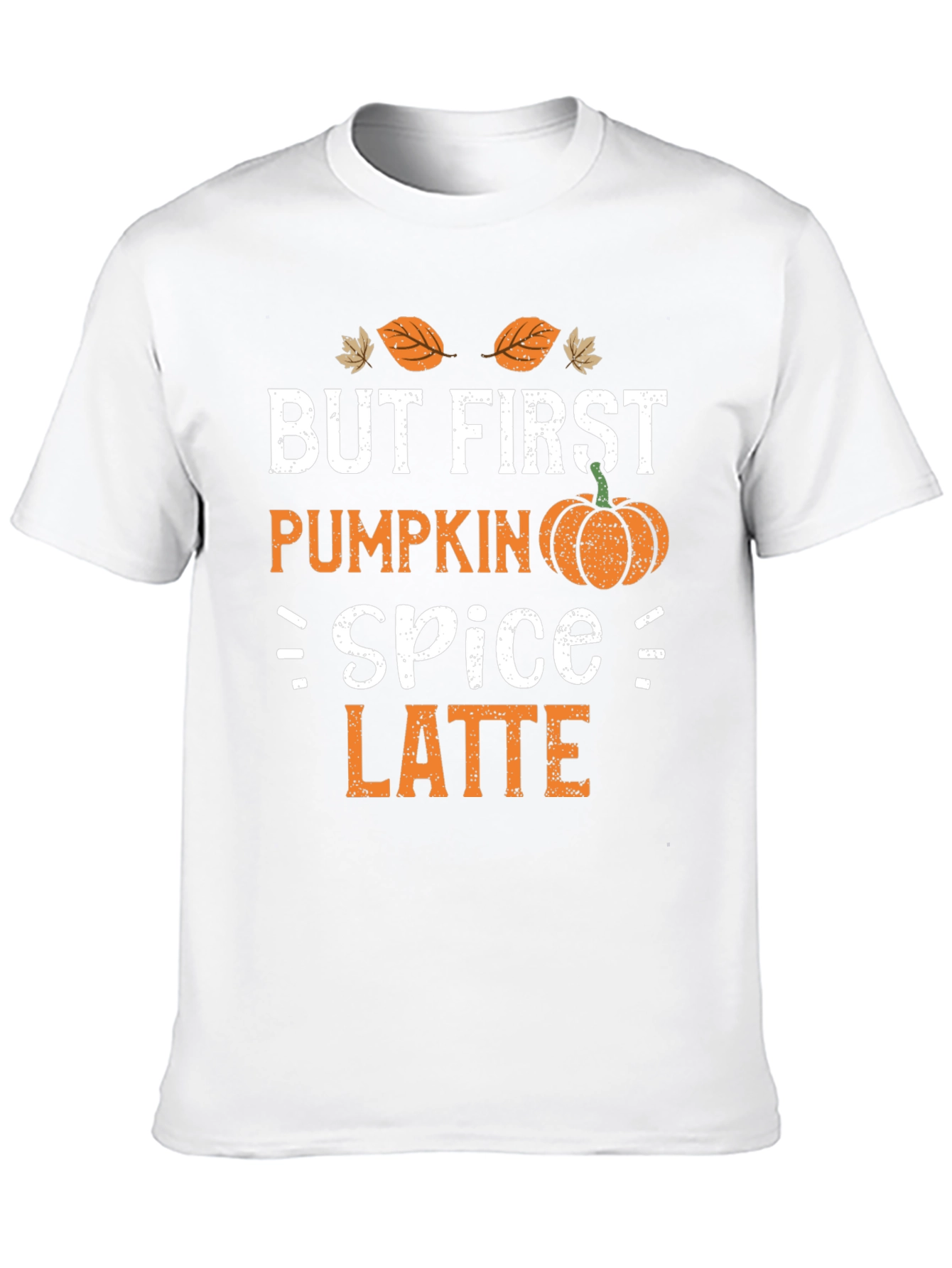 But First Pumpkin Spice Latte Black T-Shirt