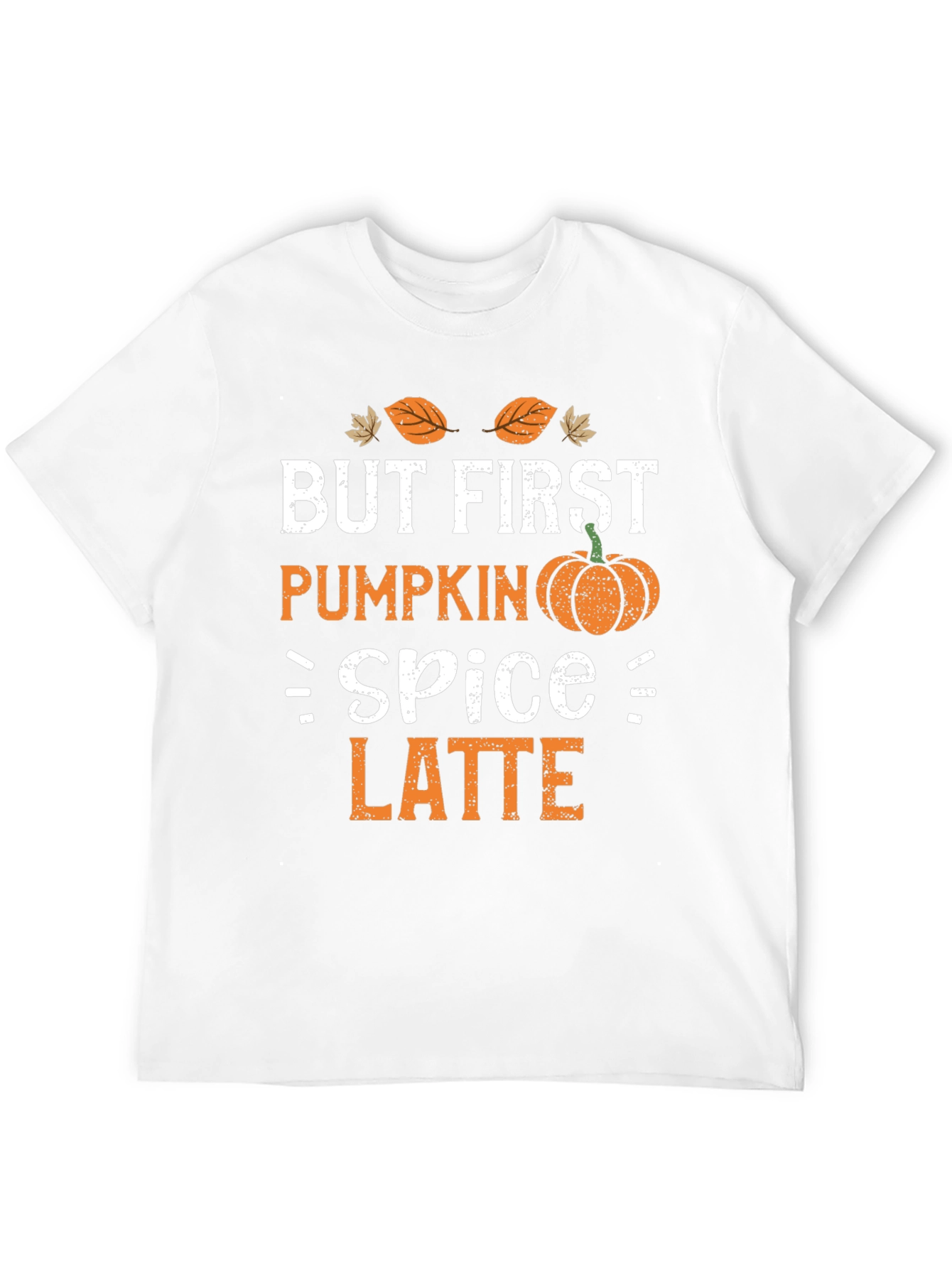But First Pumpkin Spice Latte Black T-Shirt