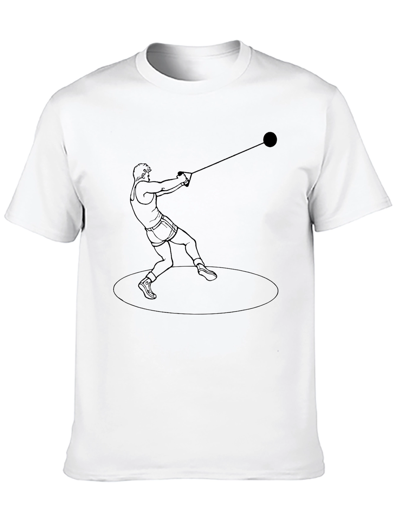 Hammer Throw Black T-Shirt
