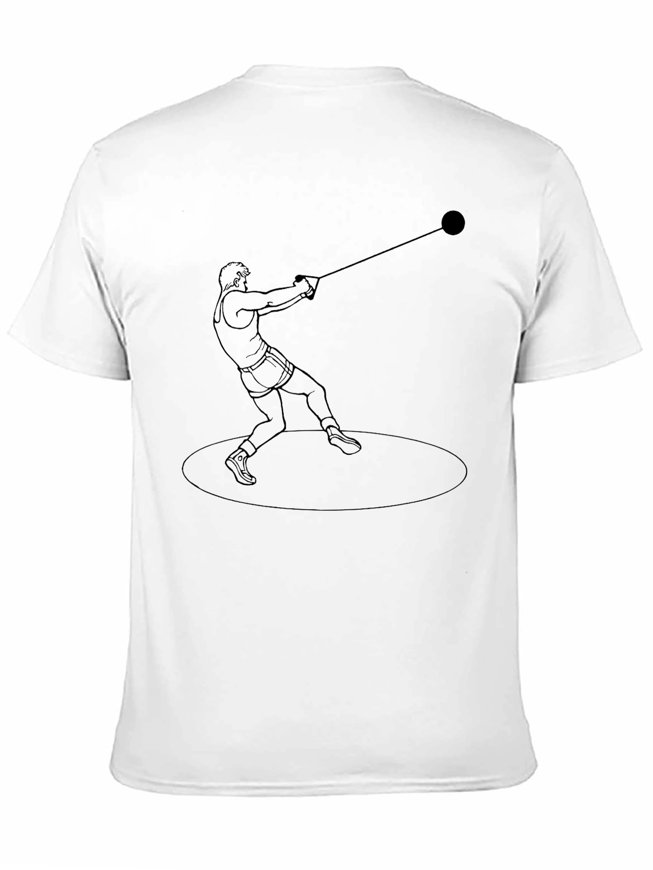 Hammer Throw Black T-Shirt