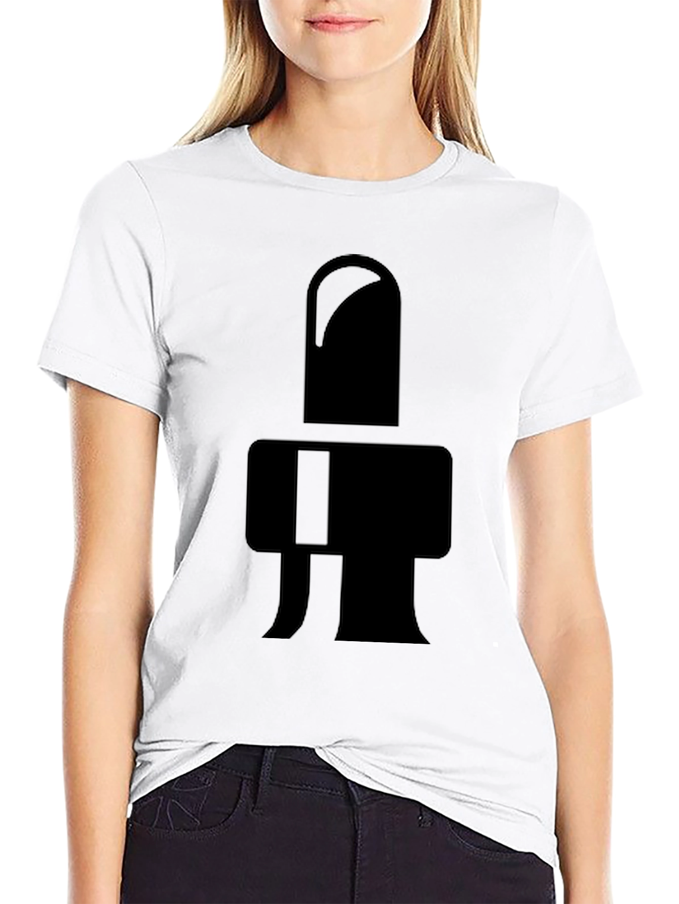Abstract Symbol Black T-Shirt