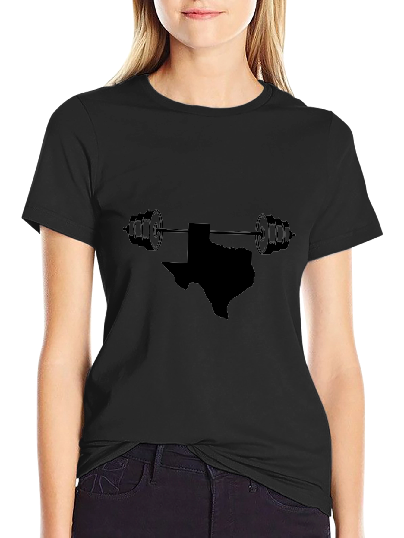 Texas Weightlifting Black T-Shirt