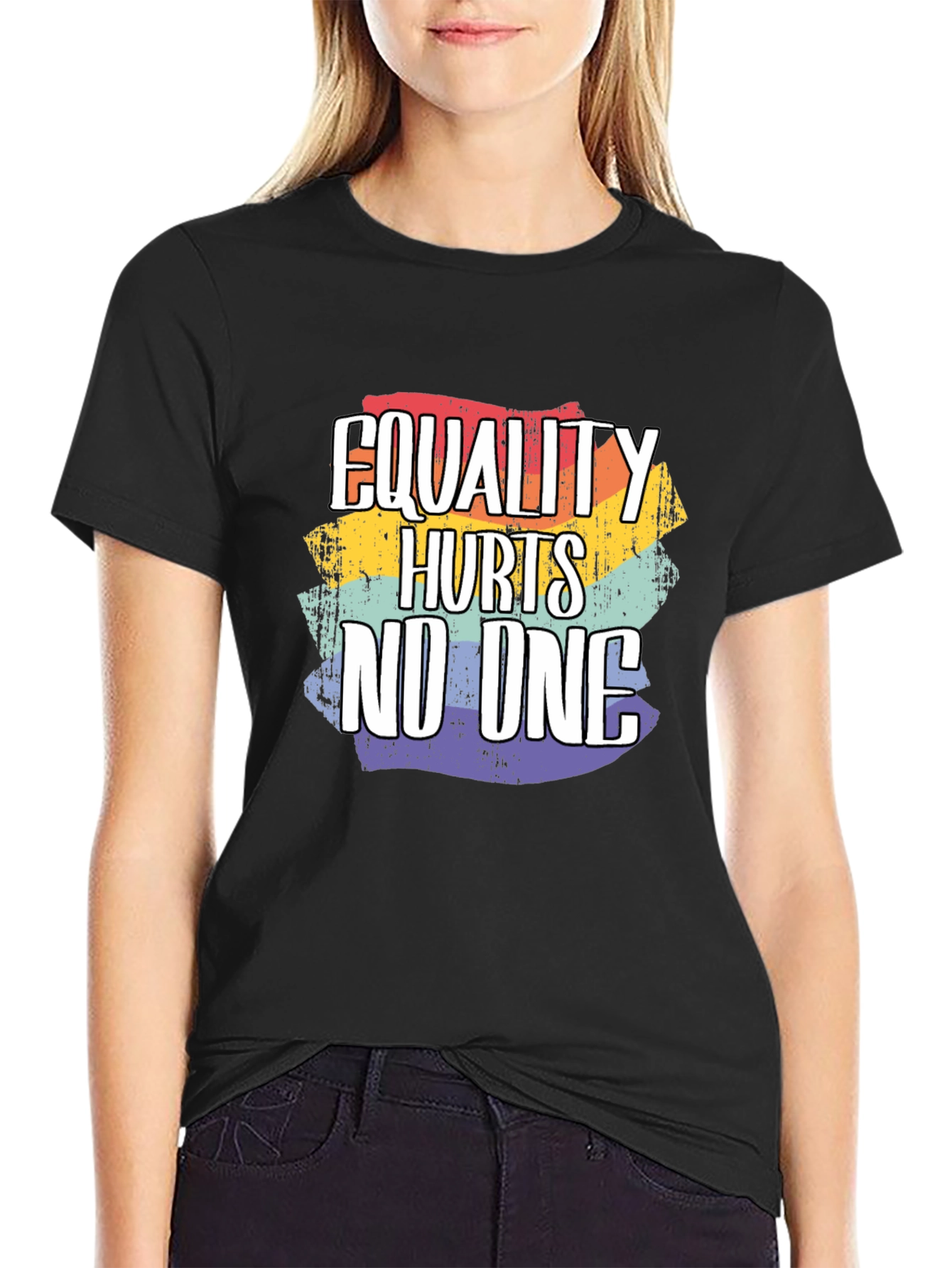 Equality Hurts No One Pride Graphic T-Shirt