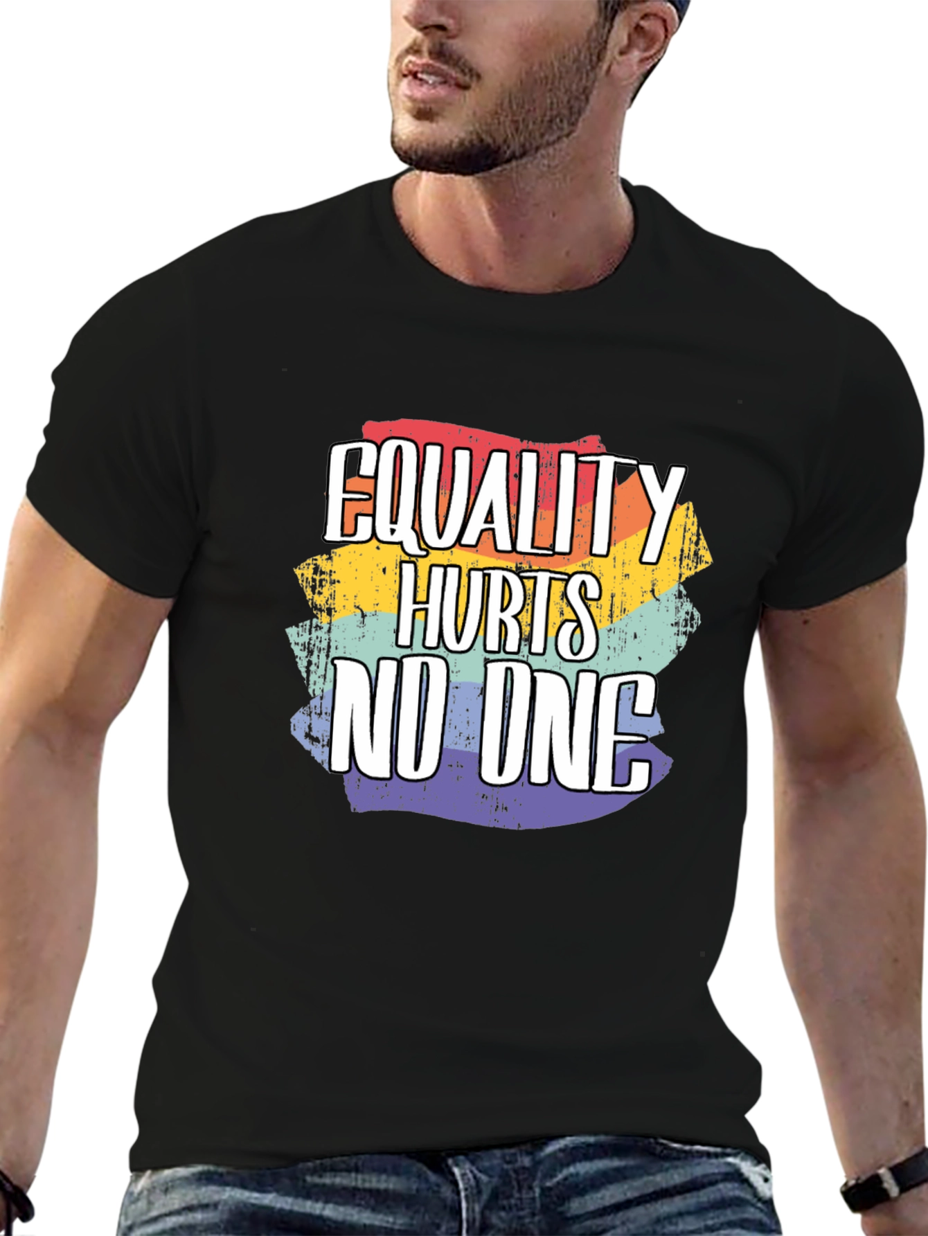 Equality Hurts No One Pride Graphic T-Shirt