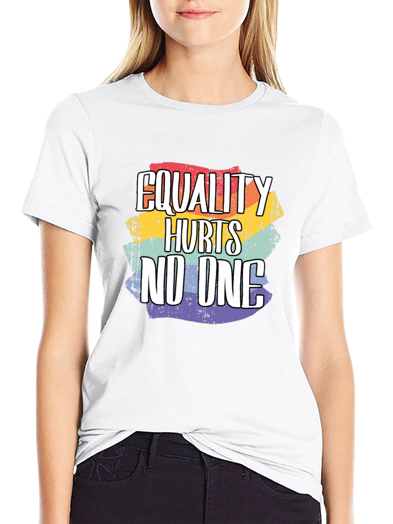 Equality Hurts No One Pride Graphic T-Shirt