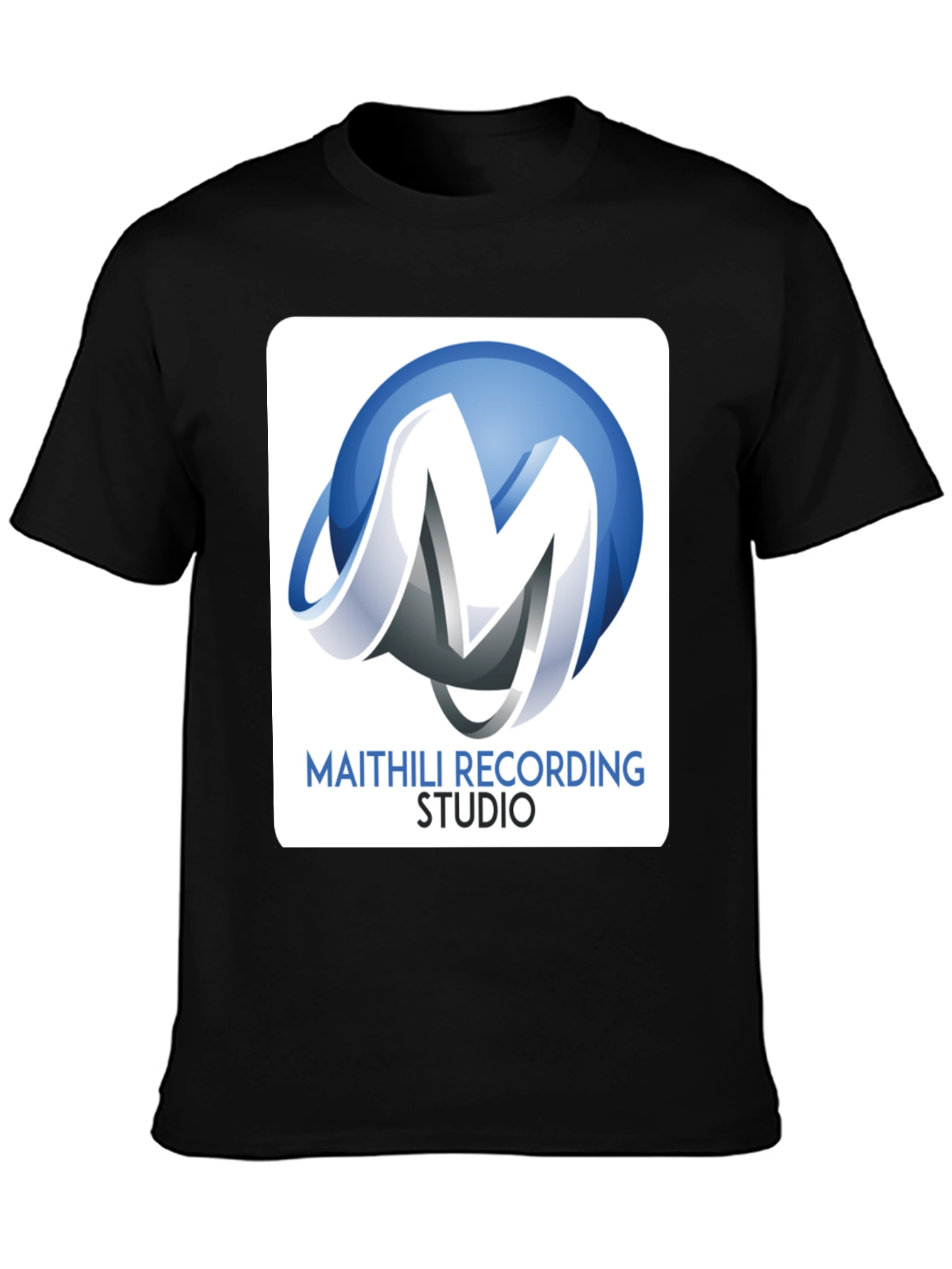 Maithili Recording Studio T-Shirt - Black