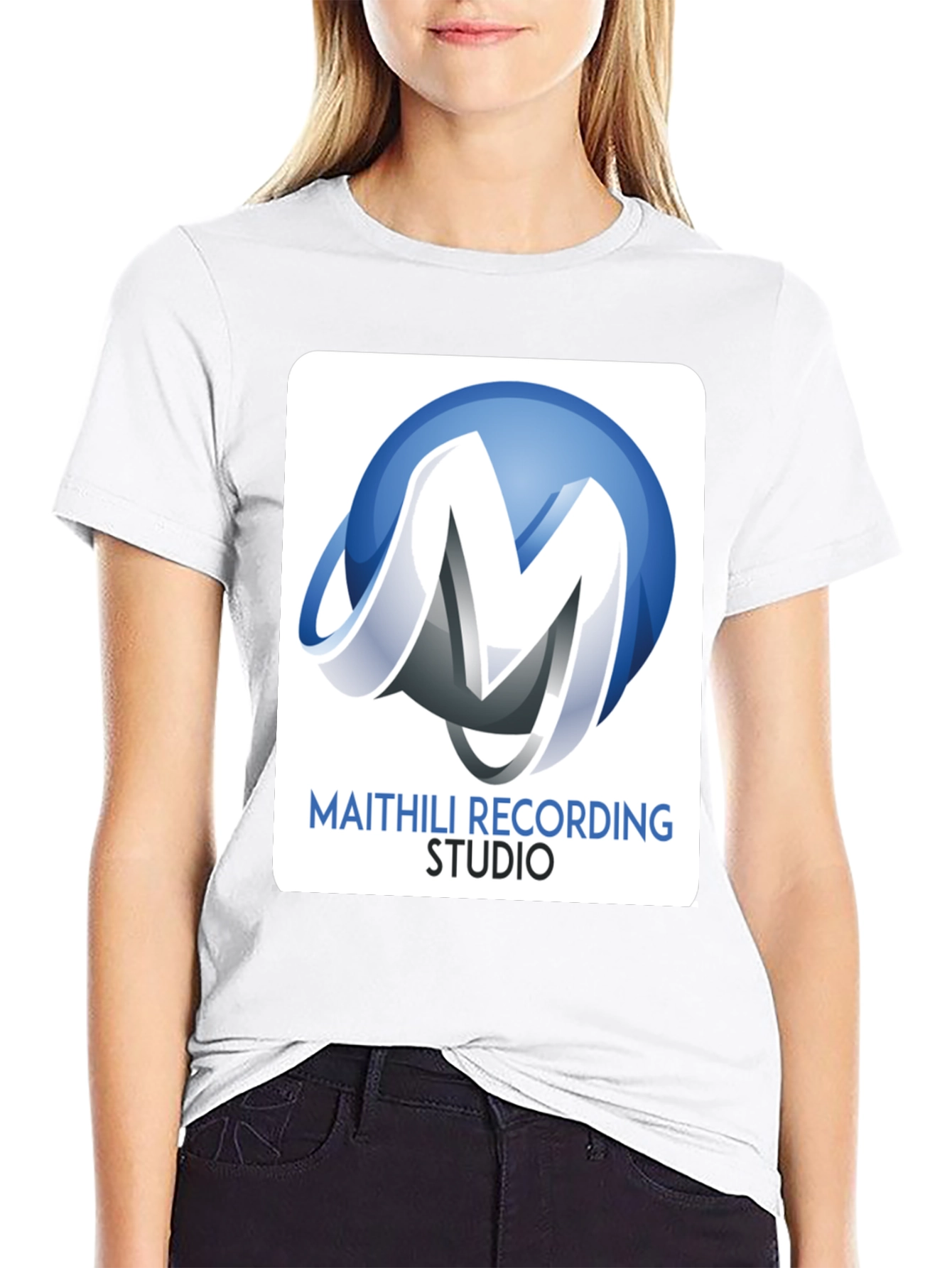 Maithili Recording Studio T-Shirt - Black