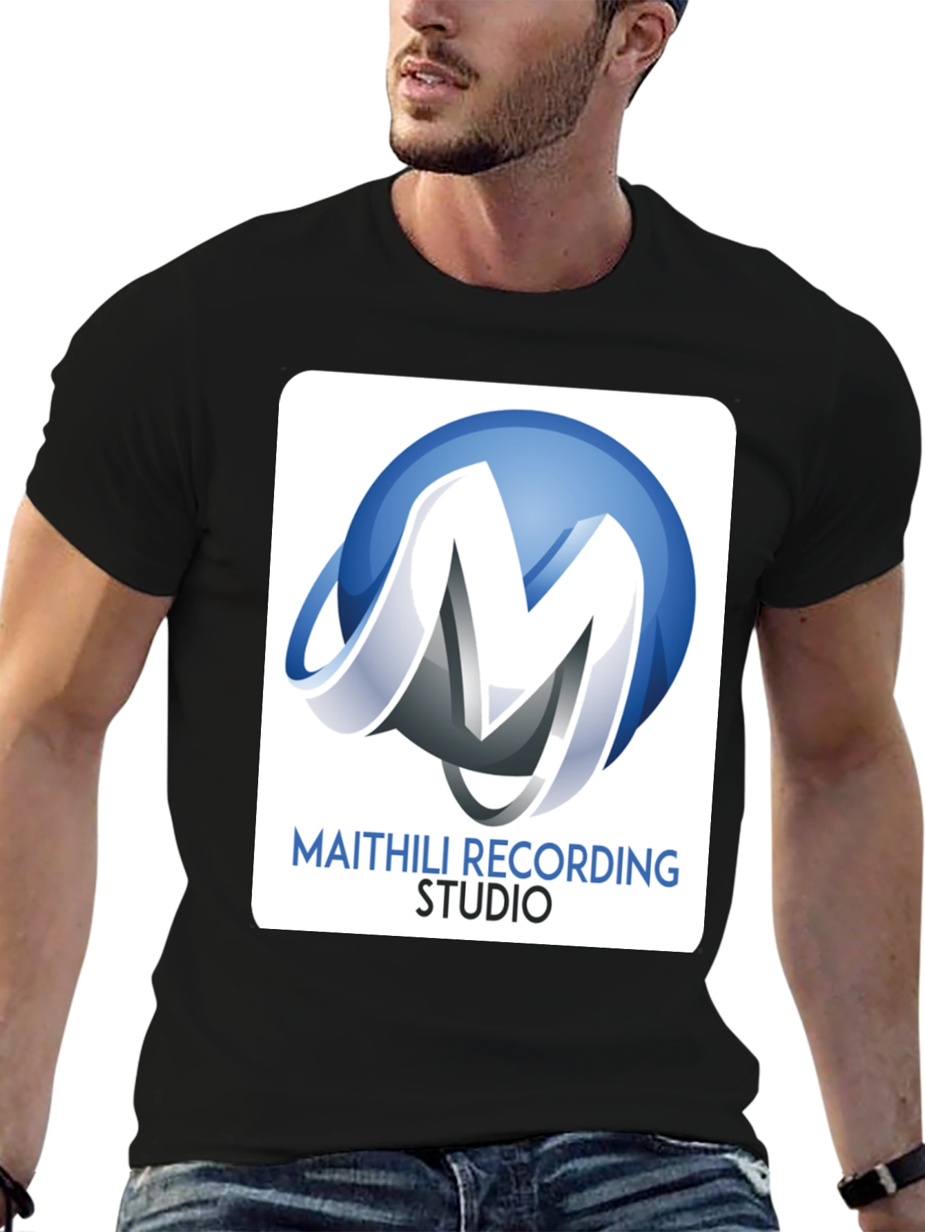 Maithili Recording Studio T-Shirt - Black