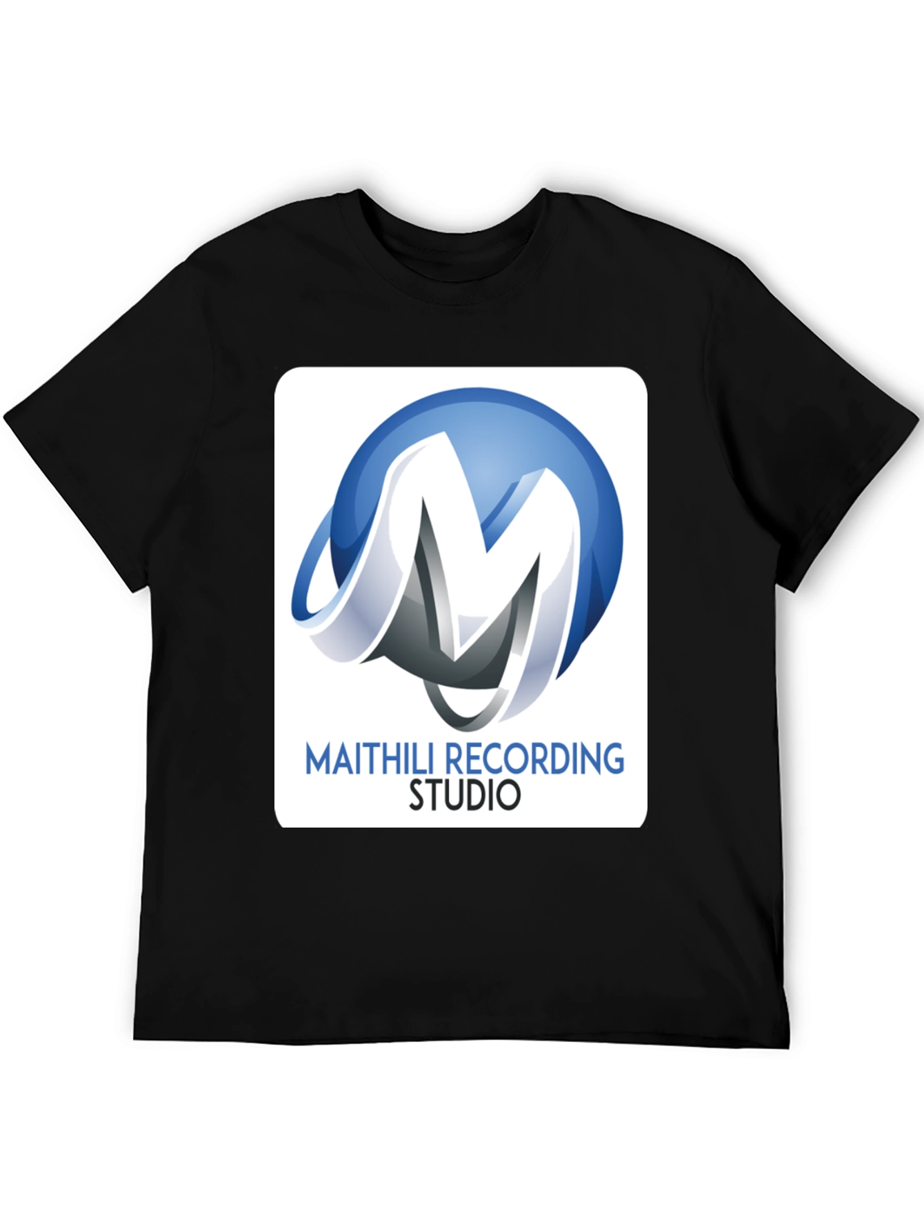 Maithili Recording Studio T-Shirt - Black