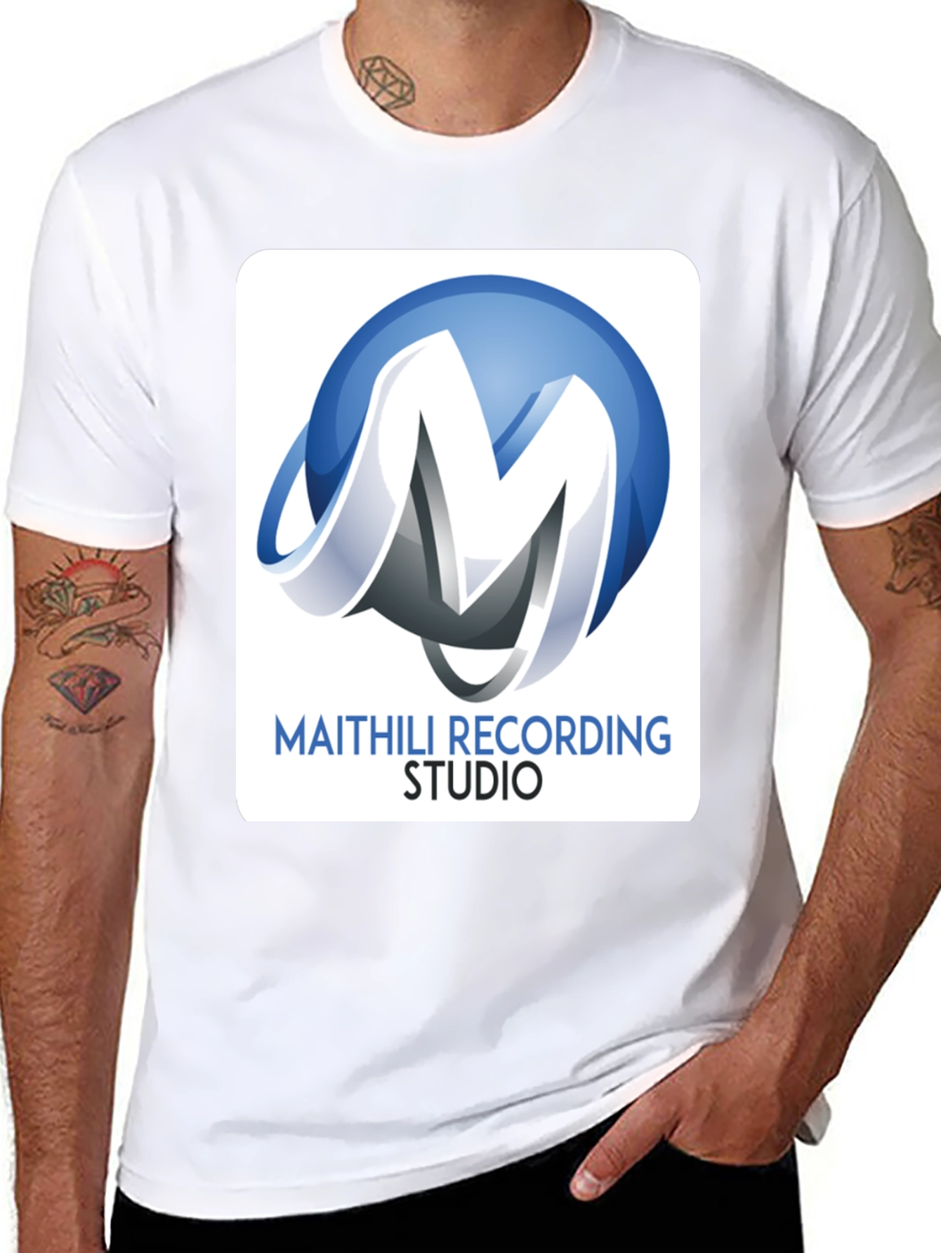 Maithili Recording Studio T-Shirt - Black