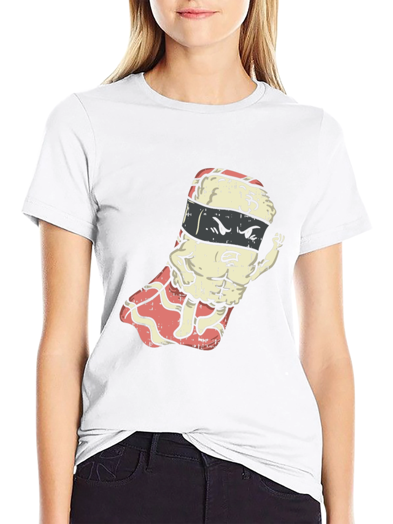 Sushi Ninja Black T-Shirt