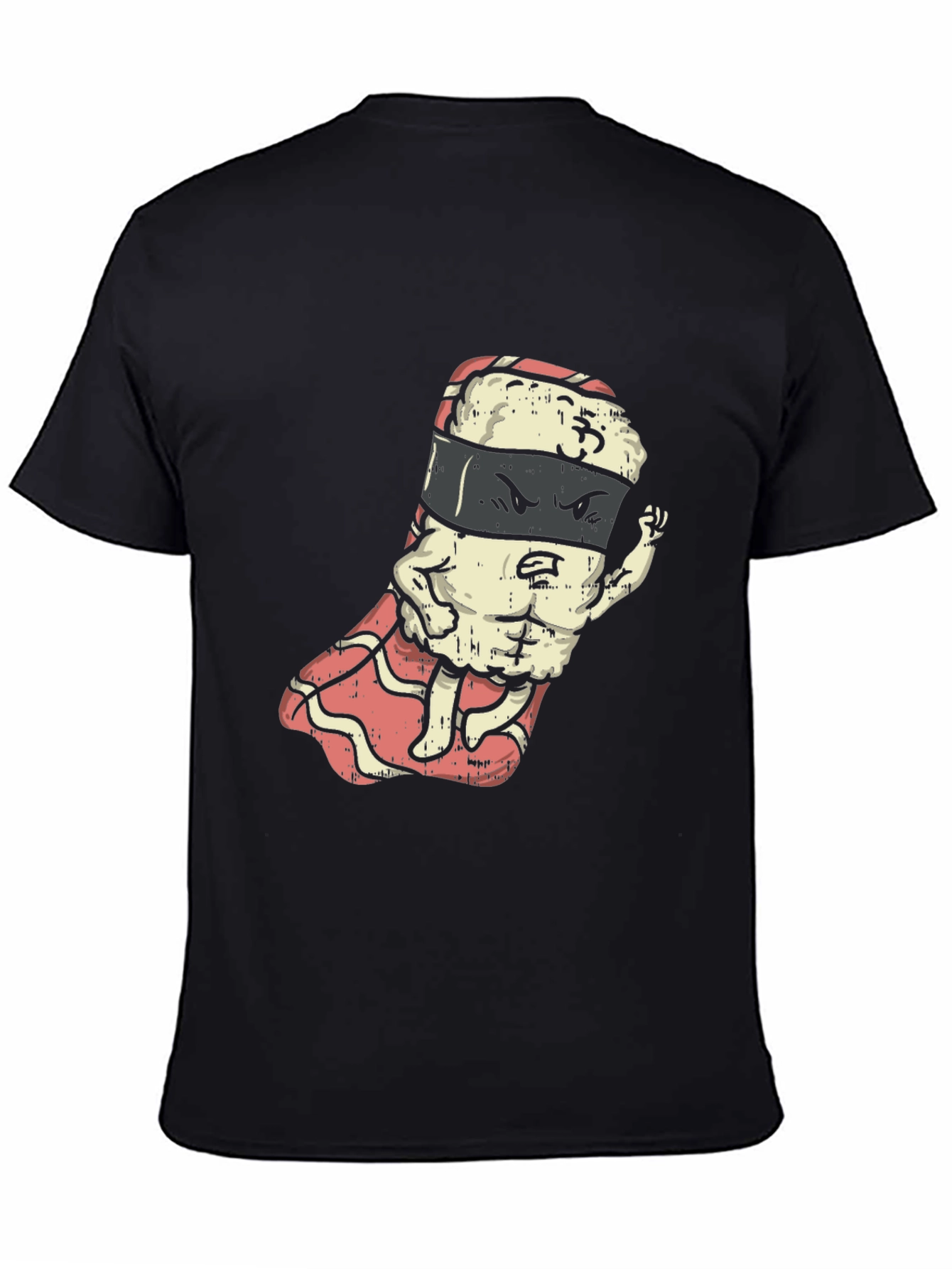Sushi Ninja Black T-Shirt