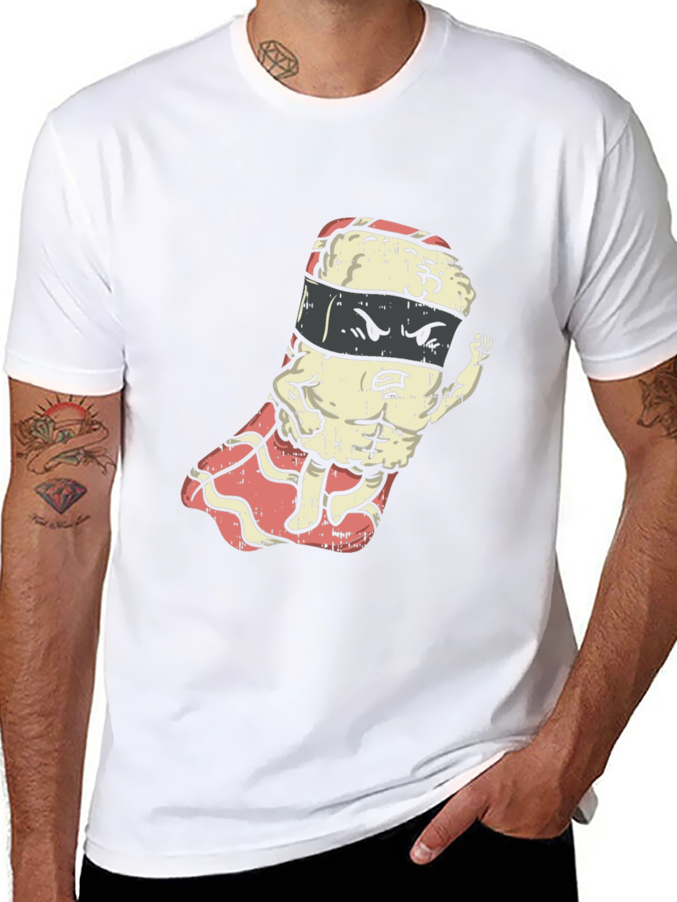 Sushi Ninja Black T-Shirt