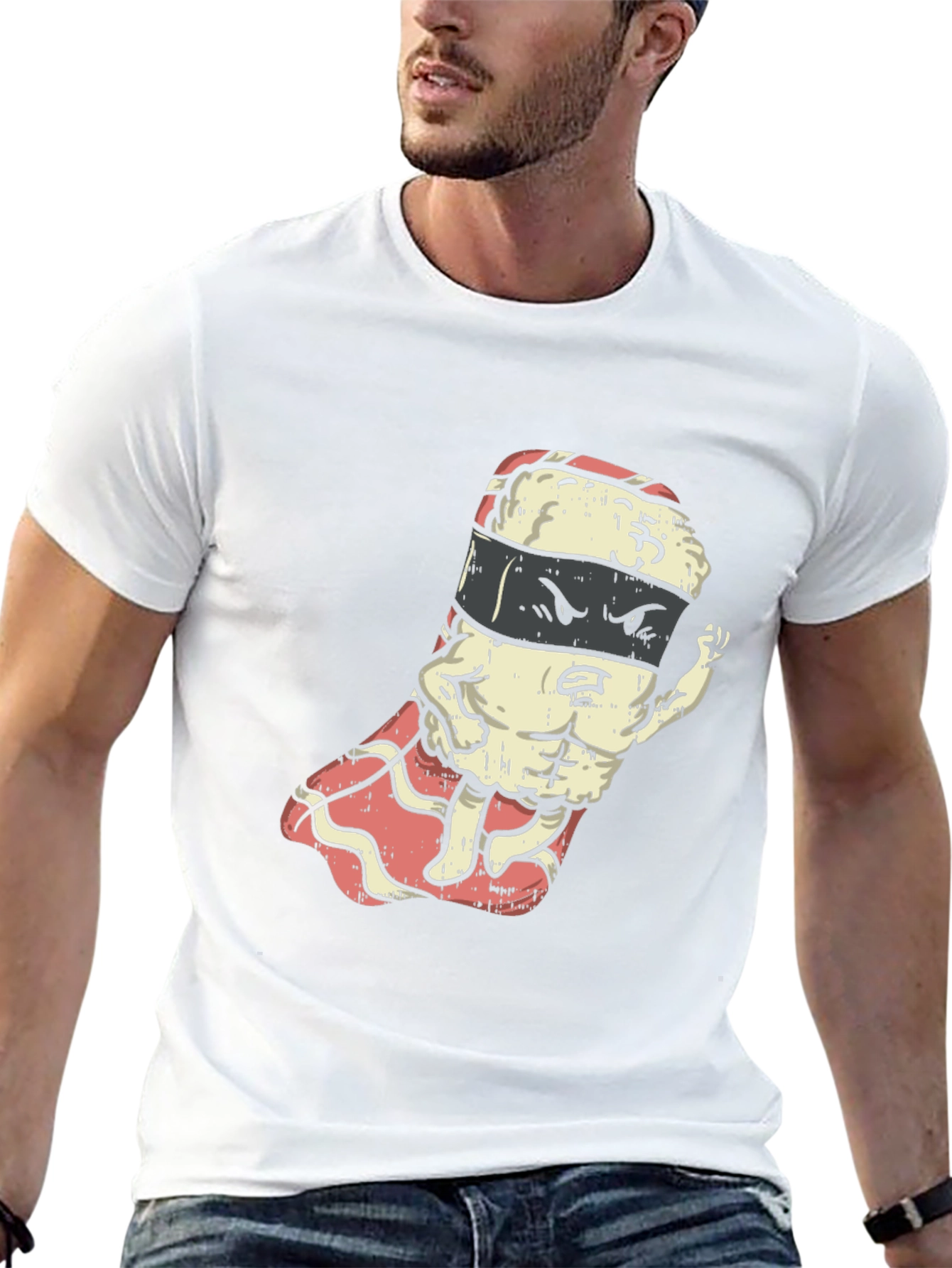 Sushi Ninja Black T-Shirt