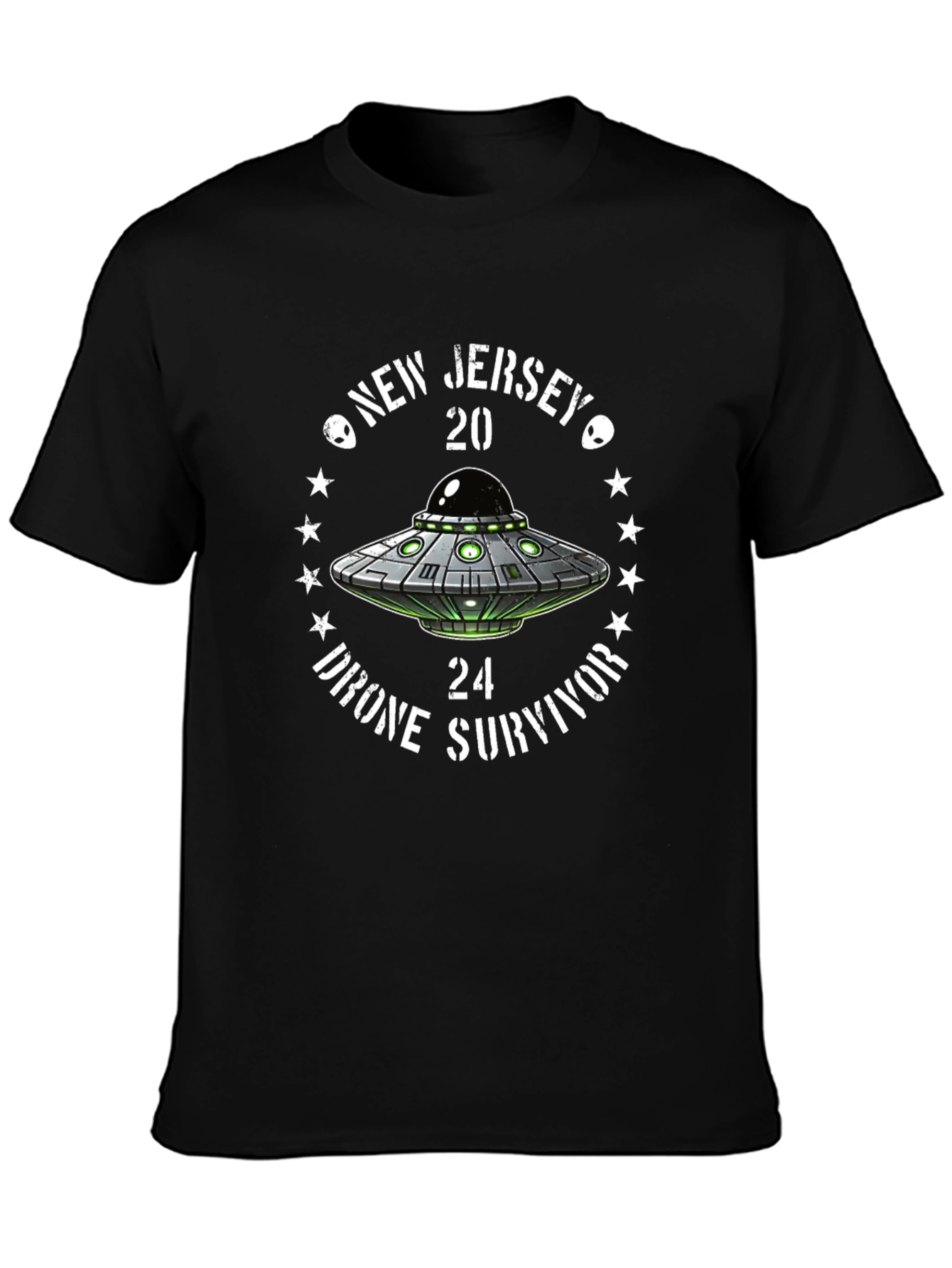New Jersey 2024 Drone Survivor UFO T-Shirt