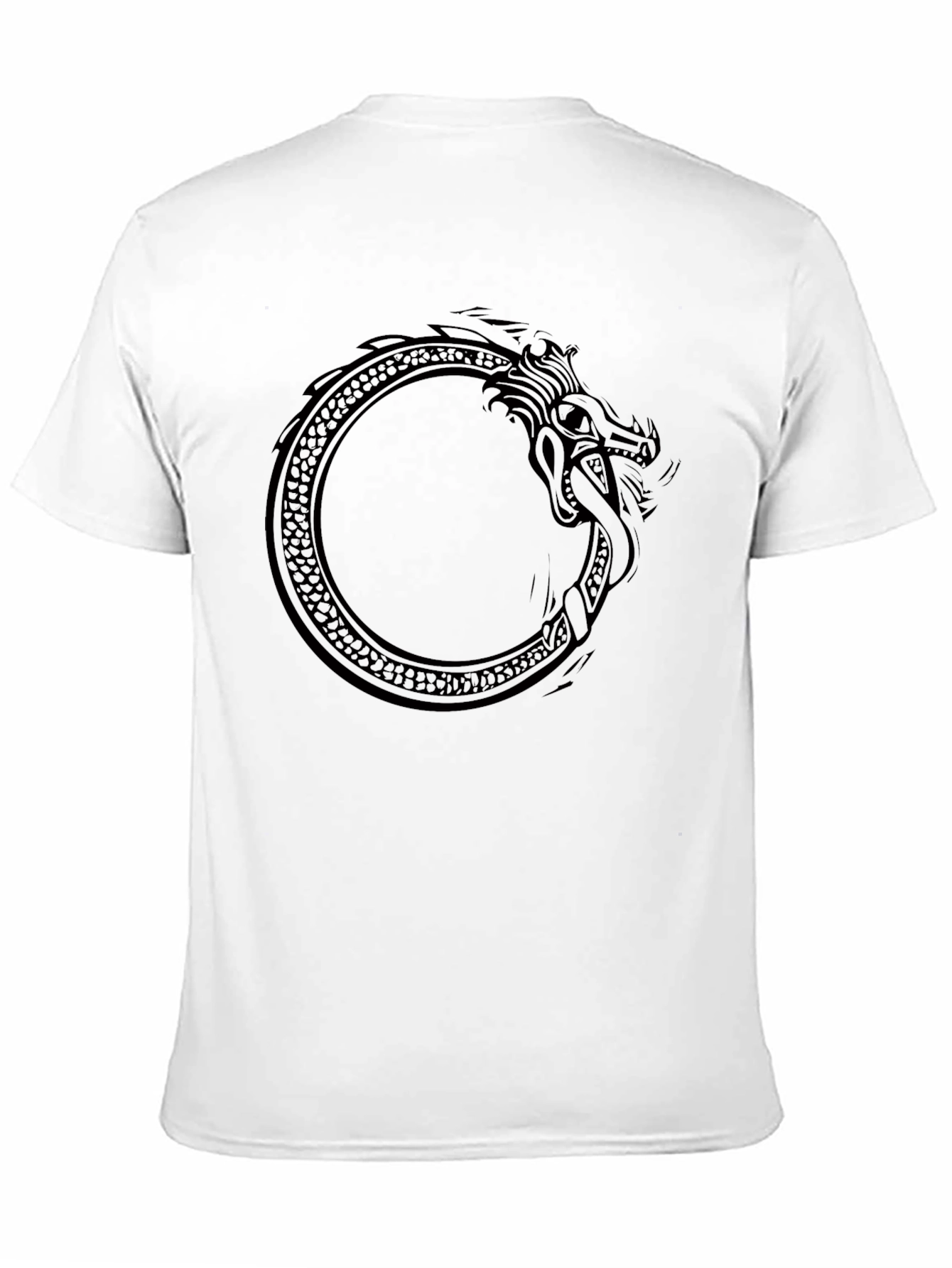 Ouroboros Serpent Black T-Shirt
