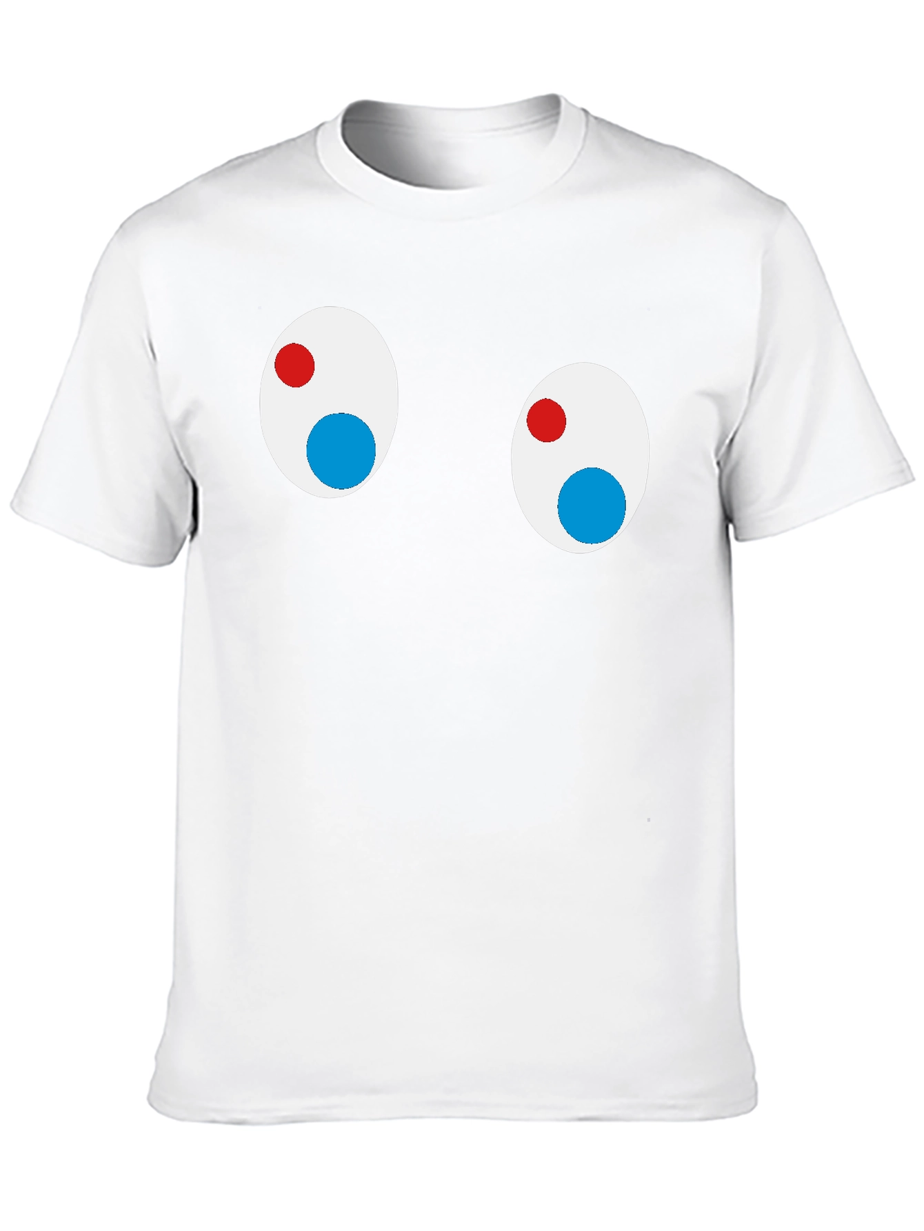 Funny Googly Eyes Black T-Shirt