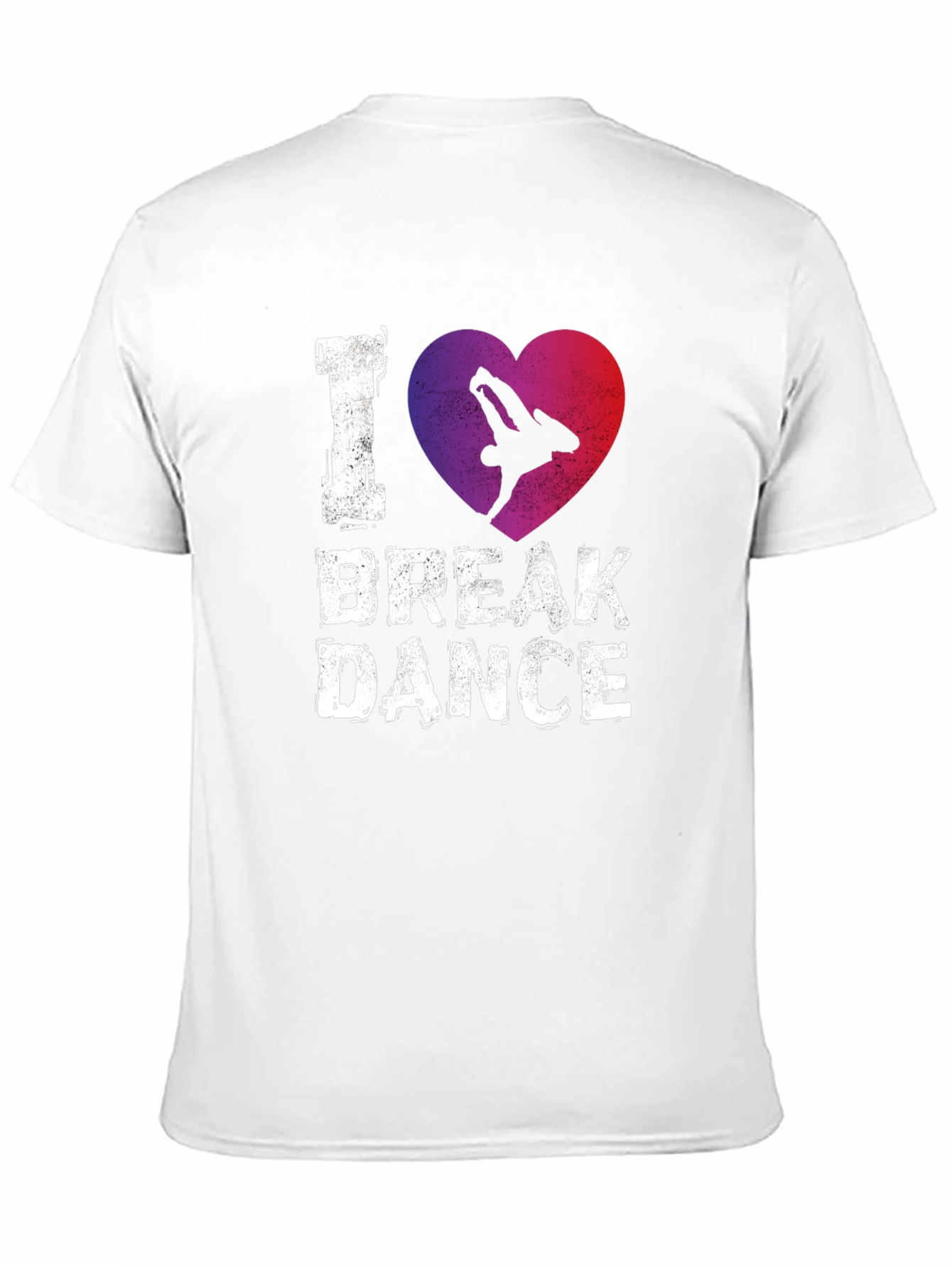 I Love Break Dance Graphic T-Shirt